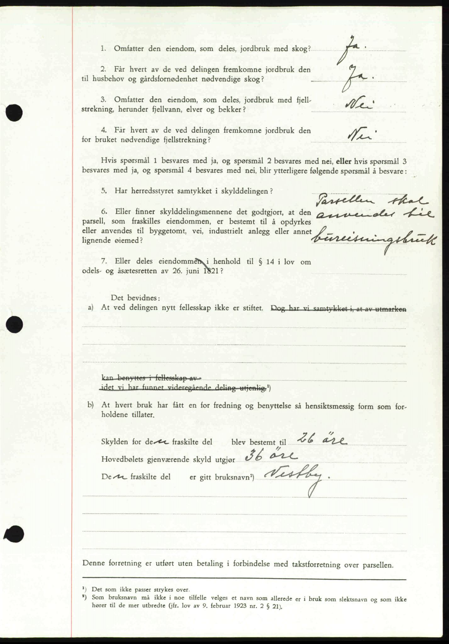 Toten tingrett, SAH/TING-006/H/Hb/Hbc/L0003: Mortgage book no. Hbc-03, 1937-1938, Diary no: : 2245/1937