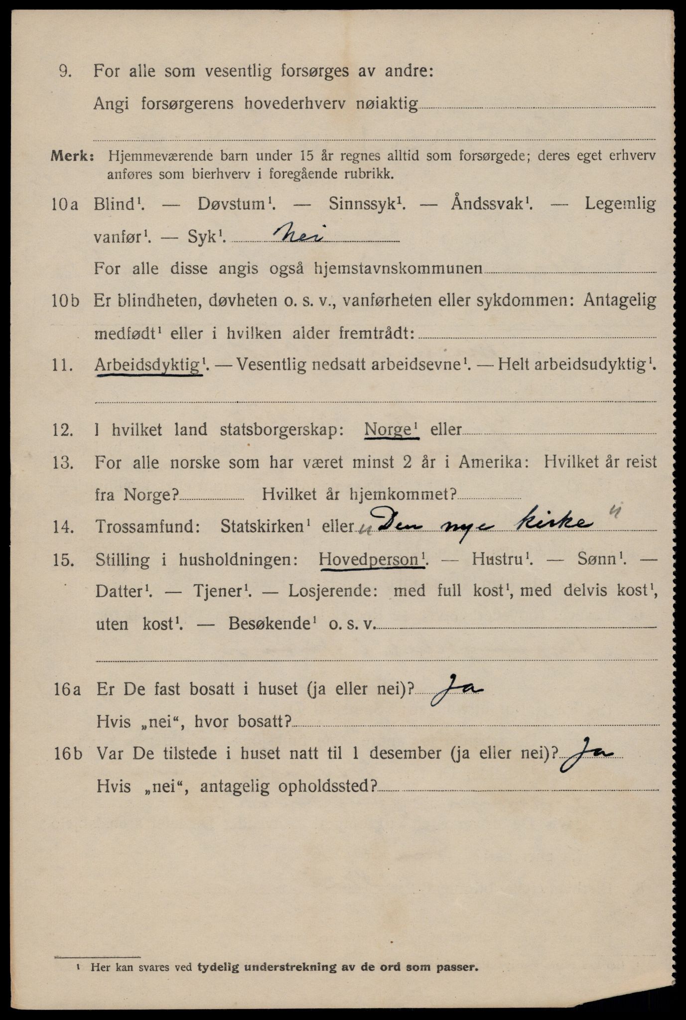 SAST, 1920 census for Stavanger, 1920, p. 79055