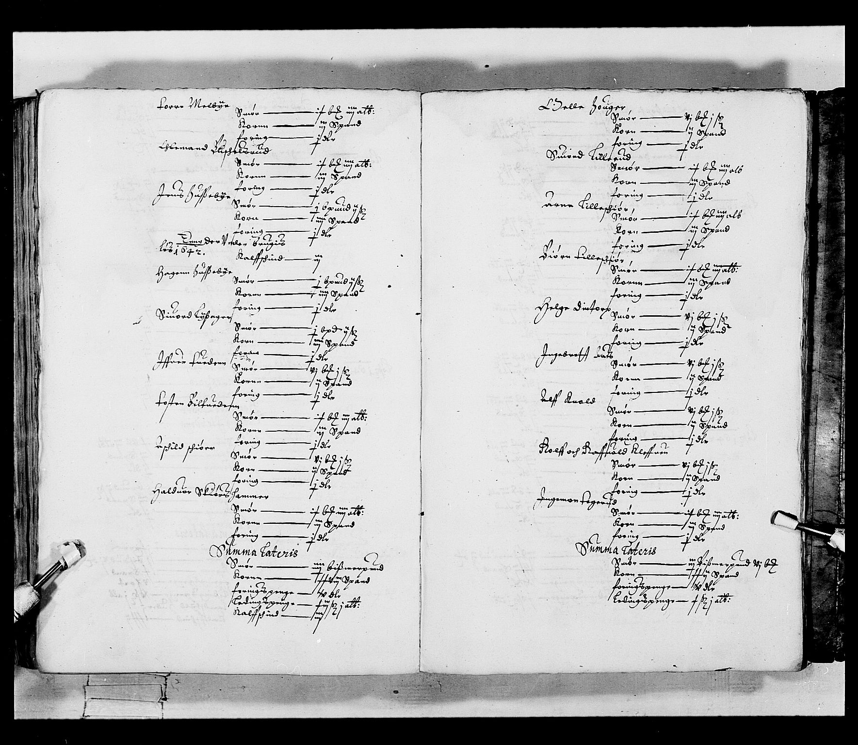 Stattholderembetet 1572-1771, AV/RA-EA-2870/Ek/L0019/0001: Jordebøker 1633-1658 / Jordebøker for Akershus len, 1642, p. 243