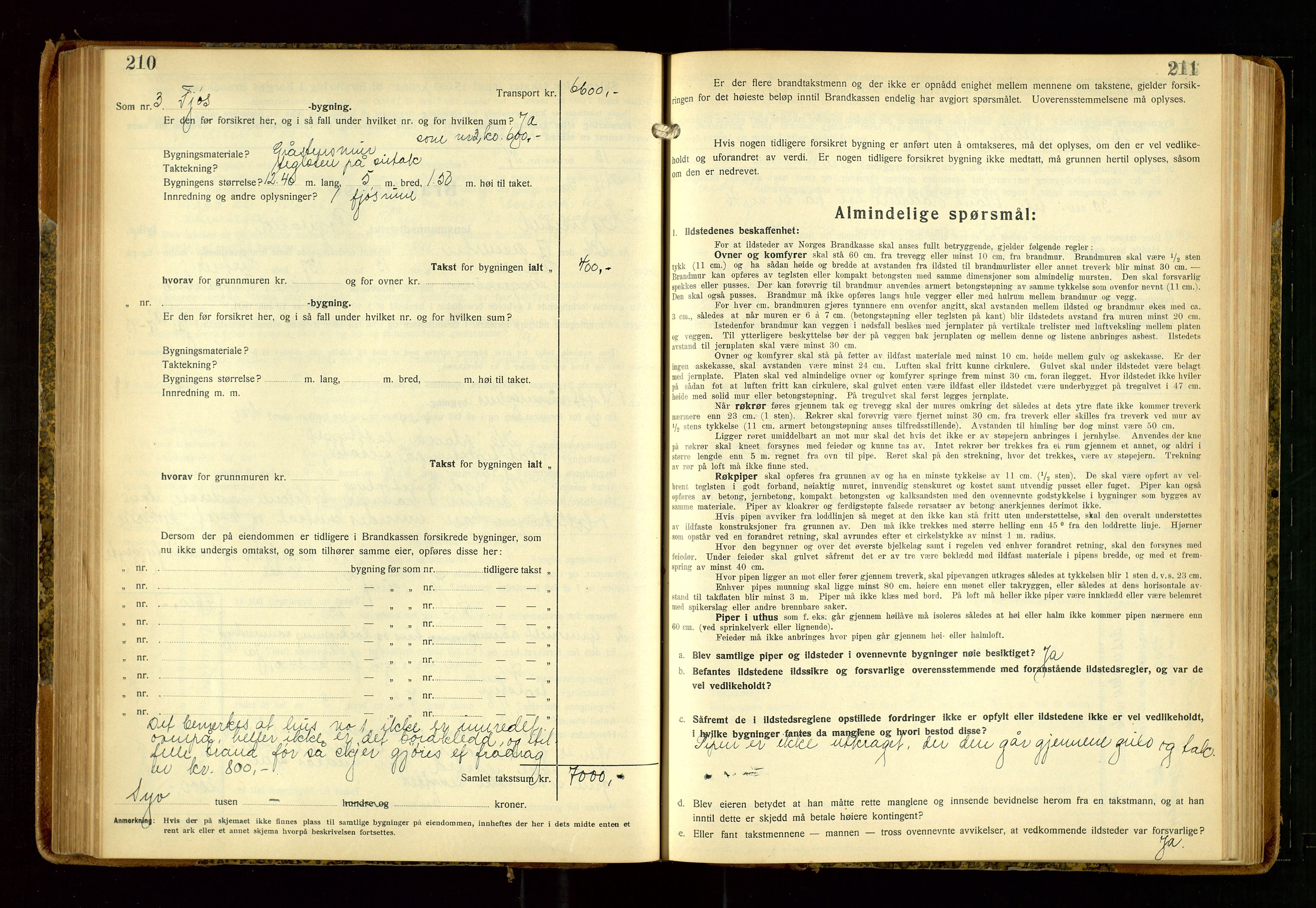 Eigersund lensmannskontor, AV/SAST-A-100171/Gob/L0006: "Brandtakstprotokoll", 1934-1938, p. 210-211