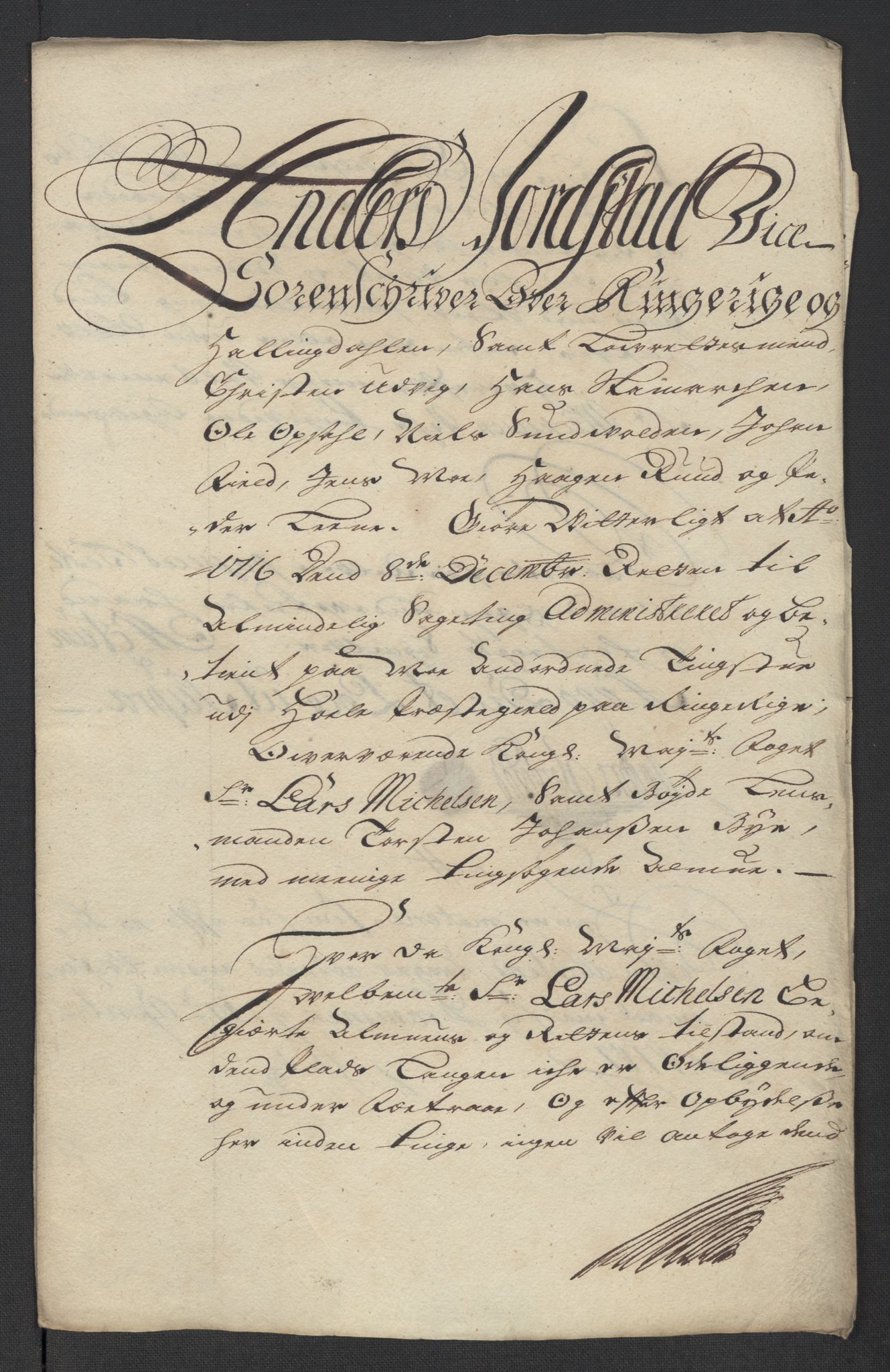 Rentekammeret inntil 1814, Reviderte regnskaper, Fogderegnskap, AV/RA-EA-4092/R23/L1474: Fogderegnskap Ringerike og Hallingdal, 1716, p. 198