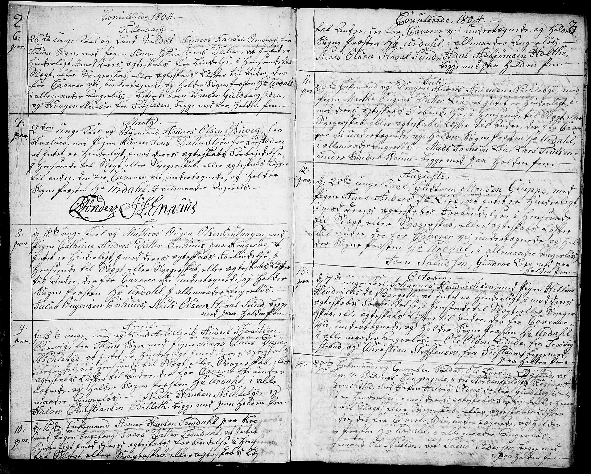 Glemmen prestekontor Kirkebøker, SAO/A-10908/F/Fa/L0003: Parish register (official) no. 3, 1803-1815, p. 2-3