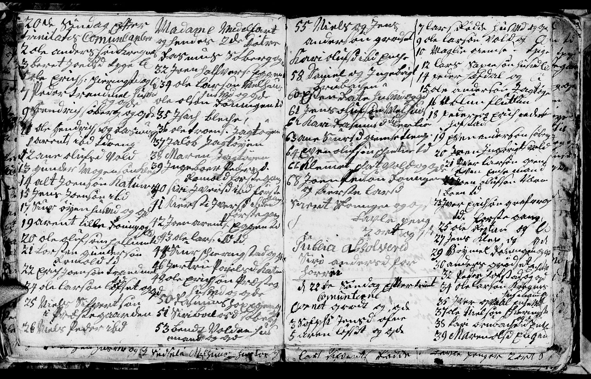 Ministerialprotokoller, klokkerbøker og fødselsregistre - Sør-Trøndelag, SAT/A-1456/691/L1090: Parish register (copy) no. 691C01, 1732-1742