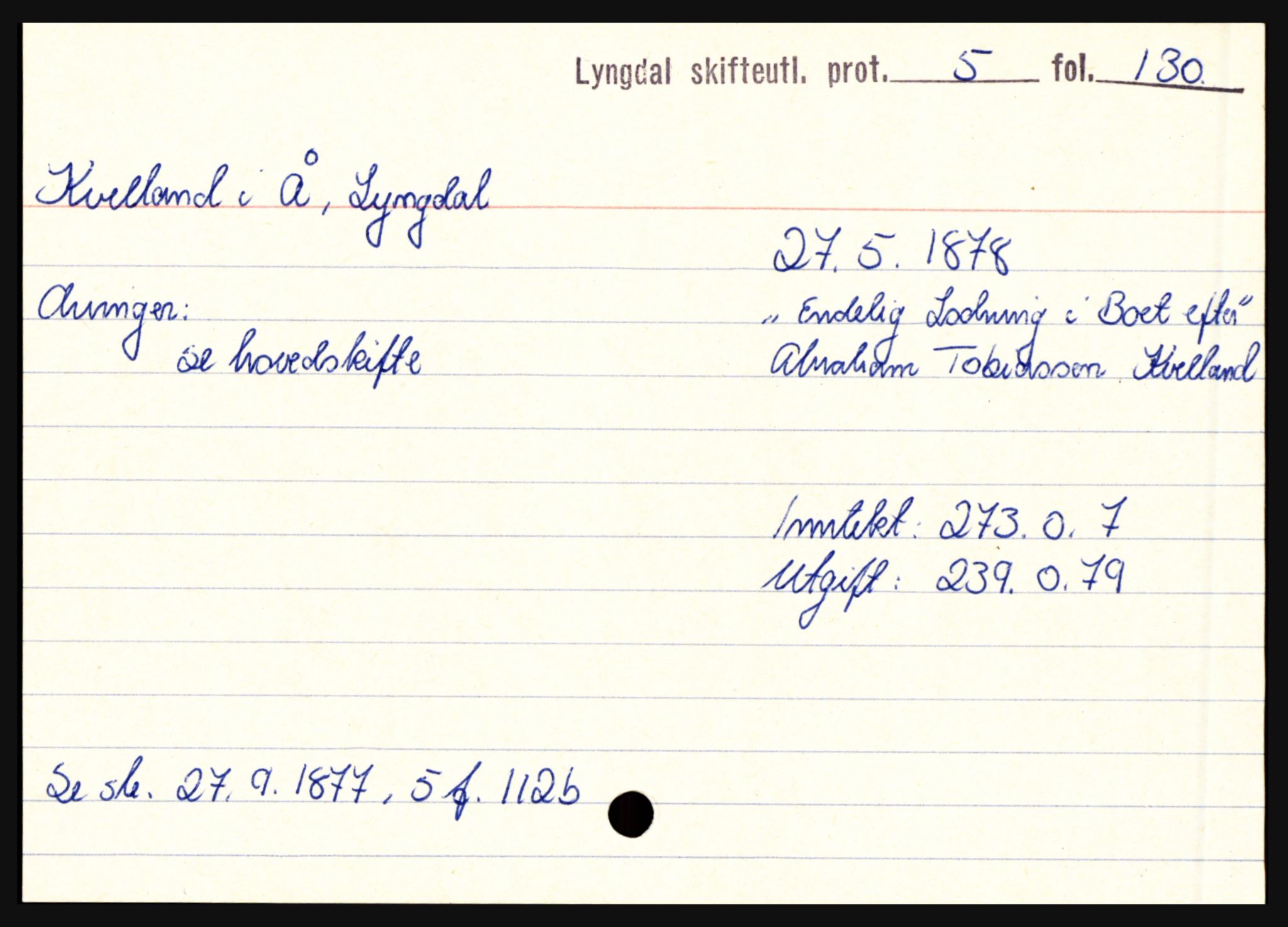 Lyngdal sorenskriveri, SAK/1221-0004/H, p. 6311