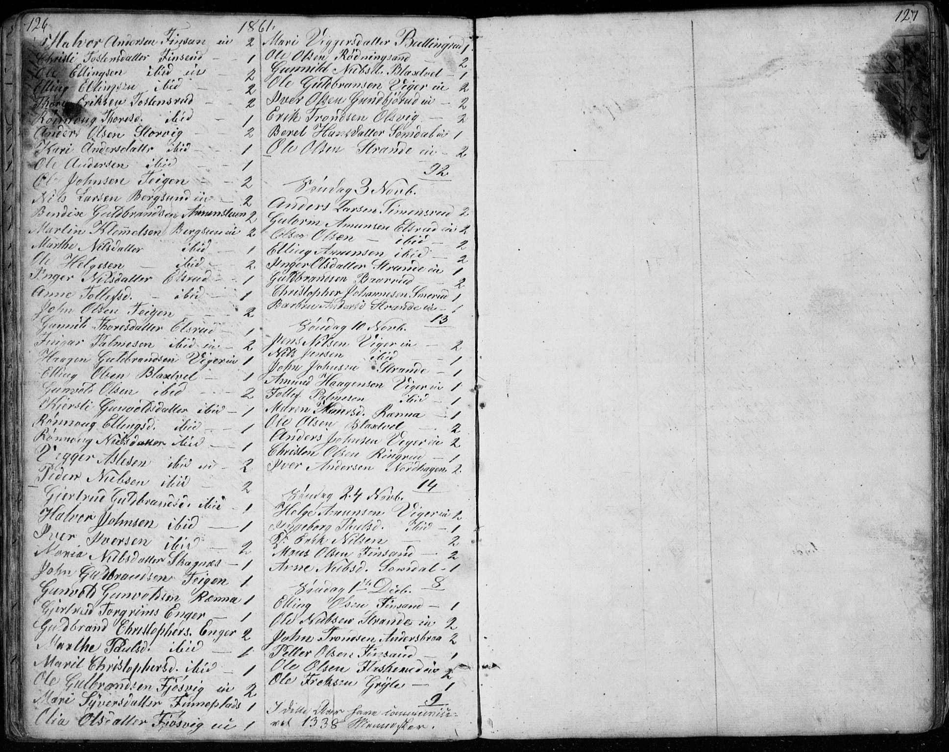 Ådal kirkebøker, SAKO/A-248/G/Ga/L0002: Parish register (copy) no. I 2, 1840-1861, p. 126-127