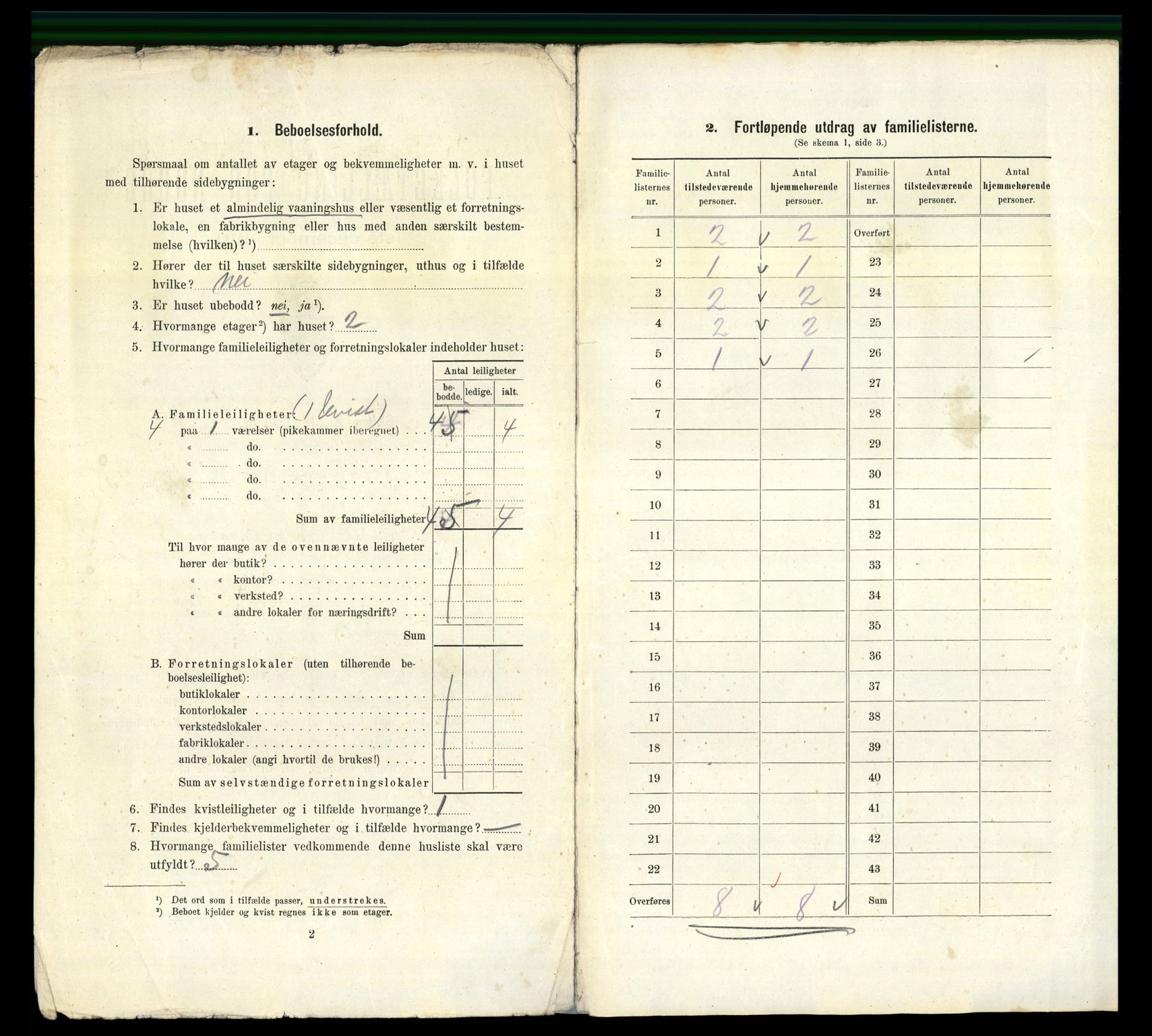 RA, 1910 census for Bergen, 1910, p. 25296