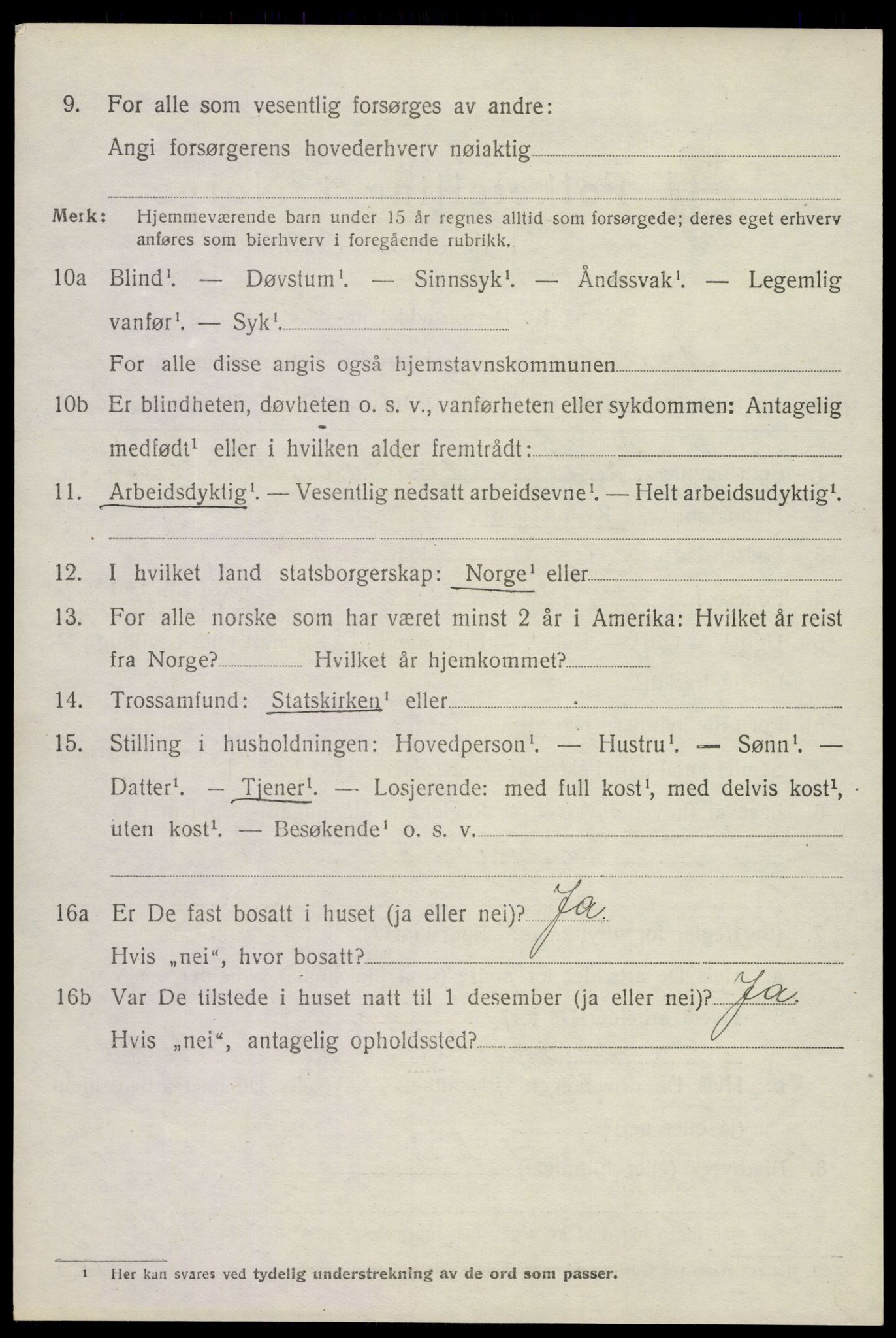 SAKO, 1920 census for Andebu, 1920, p. 4453