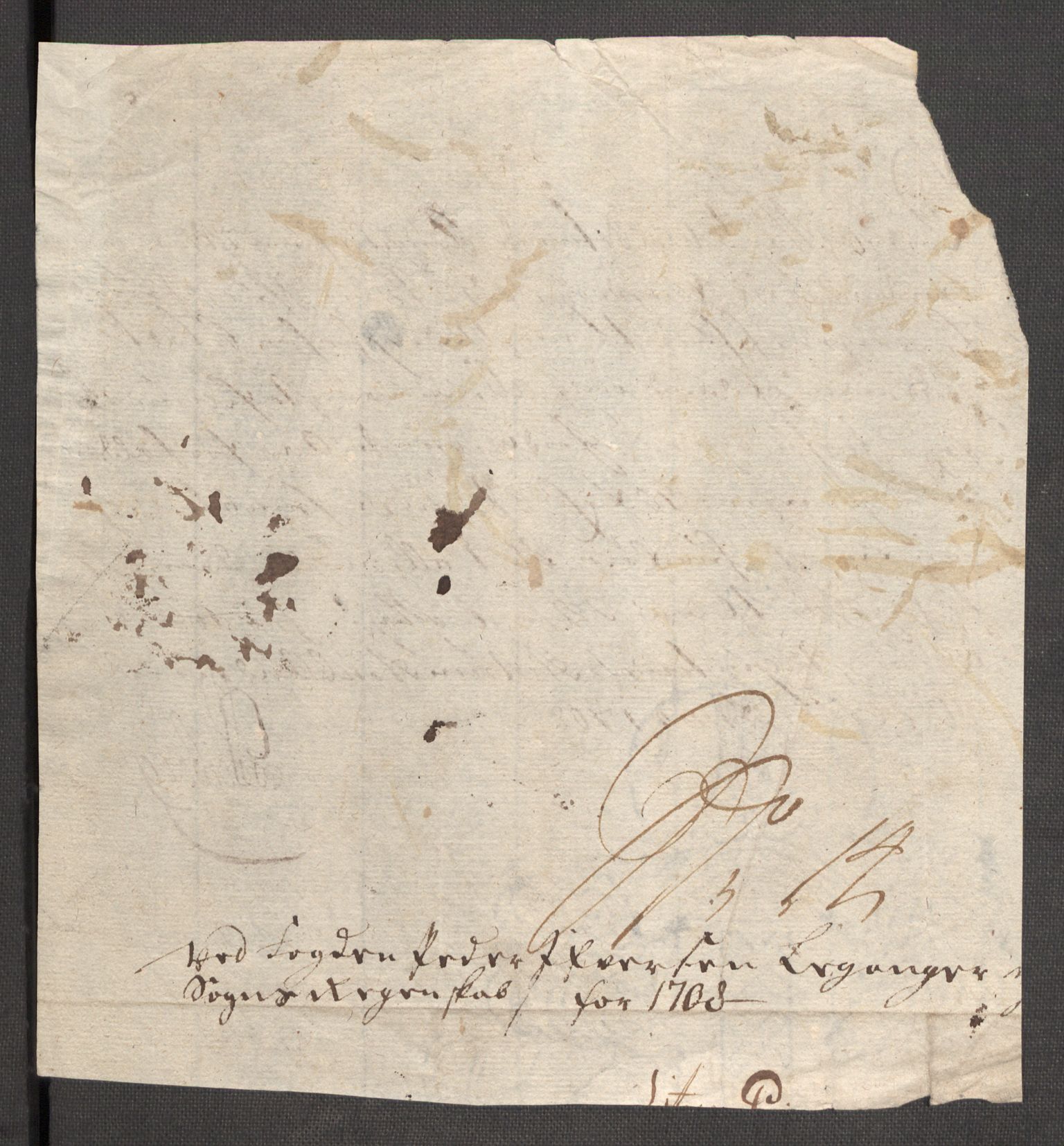 Rentekammeret inntil 1814, Reviderte regnskaper, Fogderegnskap, AV/RA-EA-4092/R52/L3315: Fogderegnskap Sogn, 1708, p. 178