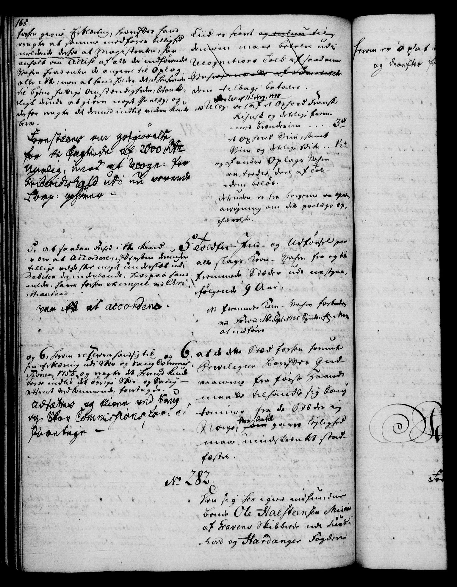 Rentekammeret, Kammerkanselliet, RA/EA-3111/G/Gh/Gha/L0035: Norsk ekstraktmemorialprotokoll (merket RK 53.80), 1759-1771, p. 165
