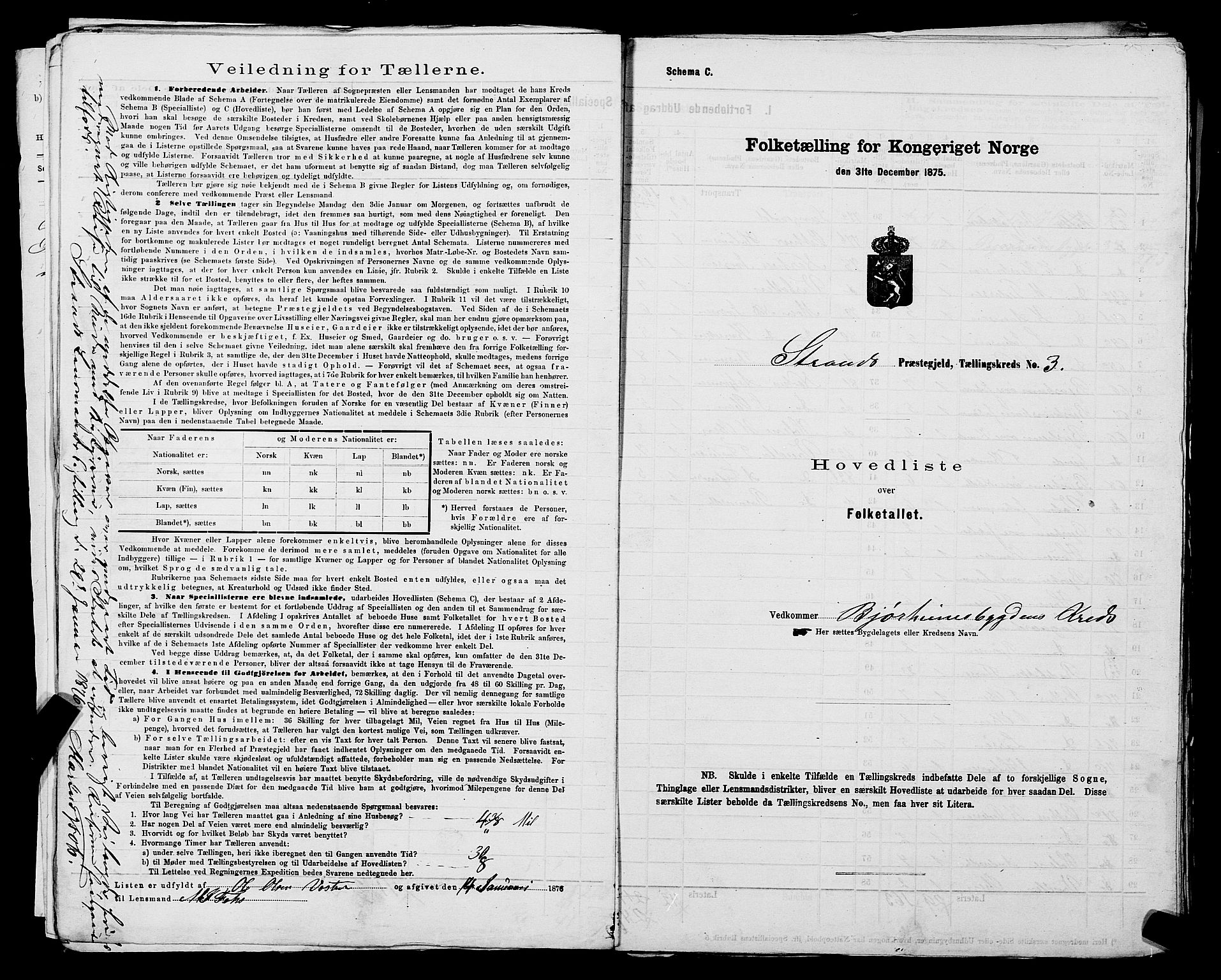 SAST, 1875 census for 1130P Strand, 1875, p. 10