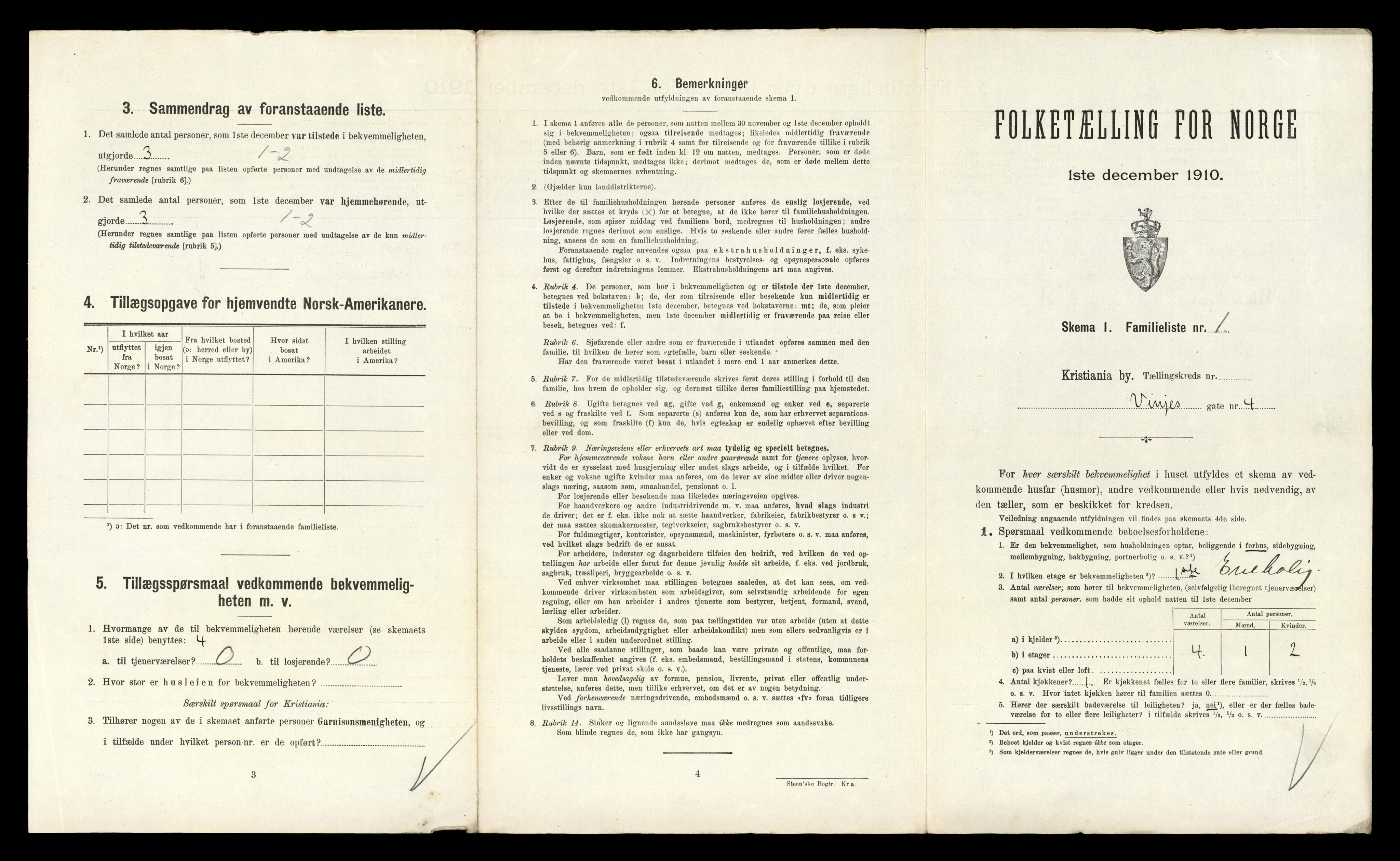 RA, 1910 census for Kristiania, 1910, p. 119703