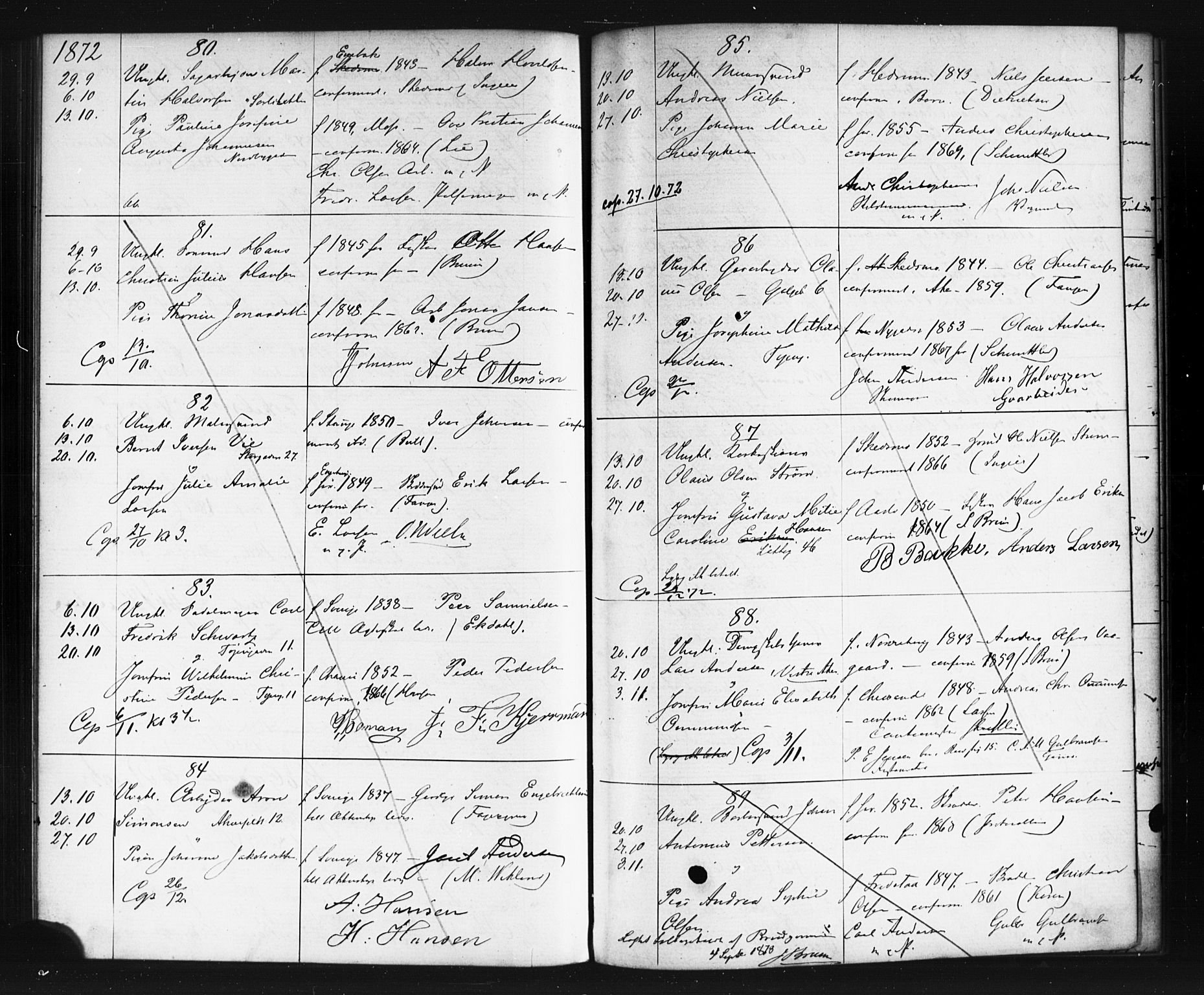 Grønland prestekontor Kirkebøker, AV/SAO-A-10848/G/Ga/L0002: Parish register (copy) no. 2, 1861-1863