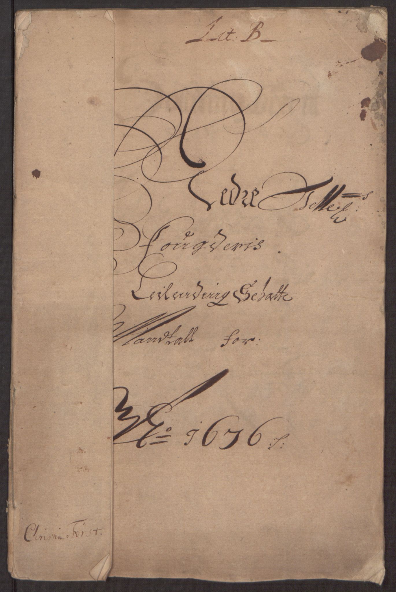 Rentekammeret inntil 1814, Reviderte regnskaper, Fogderegnskap, RA/EA-4092/R35/L2066: Fogderegnskap Øvre og Nedre Telemark, 1676, p. 13