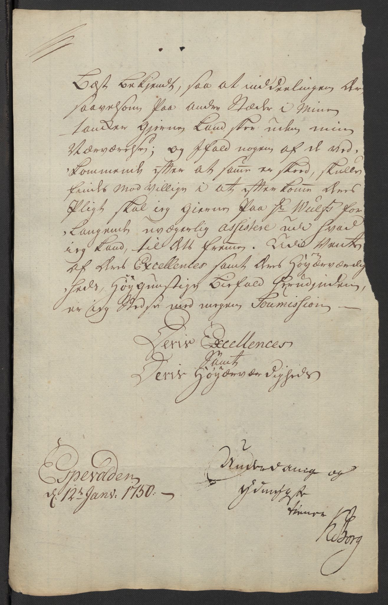 Kristiania tukthus, AV/SAO-A-10644/A/Ad/Adb/L0011: Innkomne skriv, rapporter og regnskap, 1742-1783, p. 308