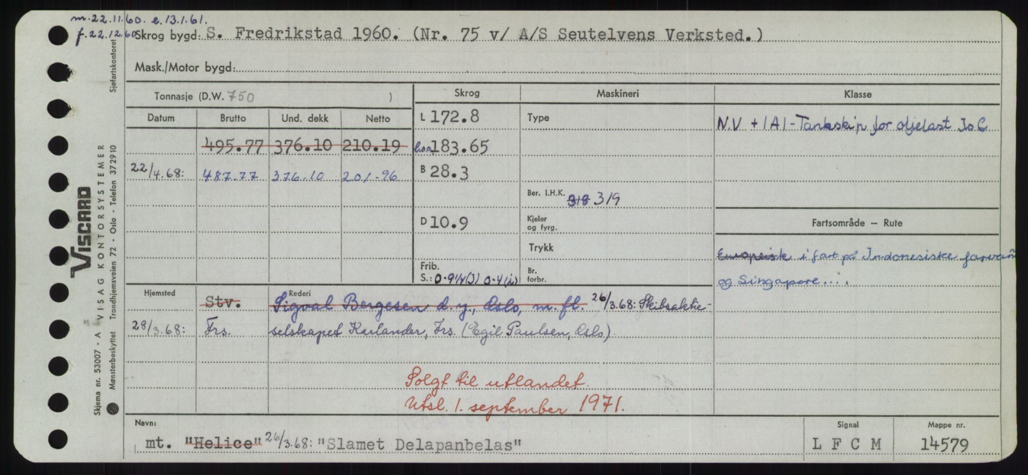 Sjøfartsdirektoratet med forløpere, Skipsmålingen, RA/S-1627/H/Hd/L0034: Fartøy, Sk-Slå, p. 351