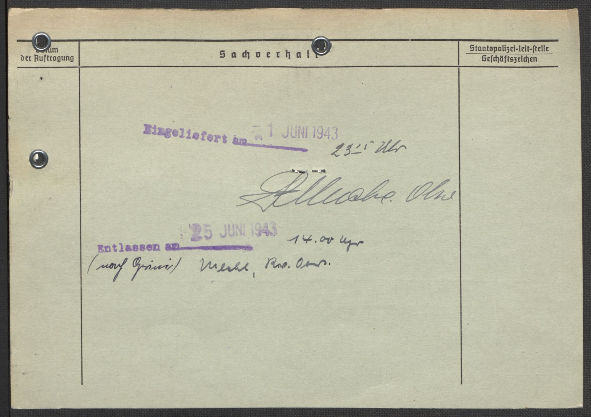 Befehlshaber der Sicherheitspolizei und des SD, AV/RA-RAFA-5969/E/Ea/Eaa/L0002: Register over norske fanger i Møllergata 19: Bj-Eng, 1940-1945, p. 640