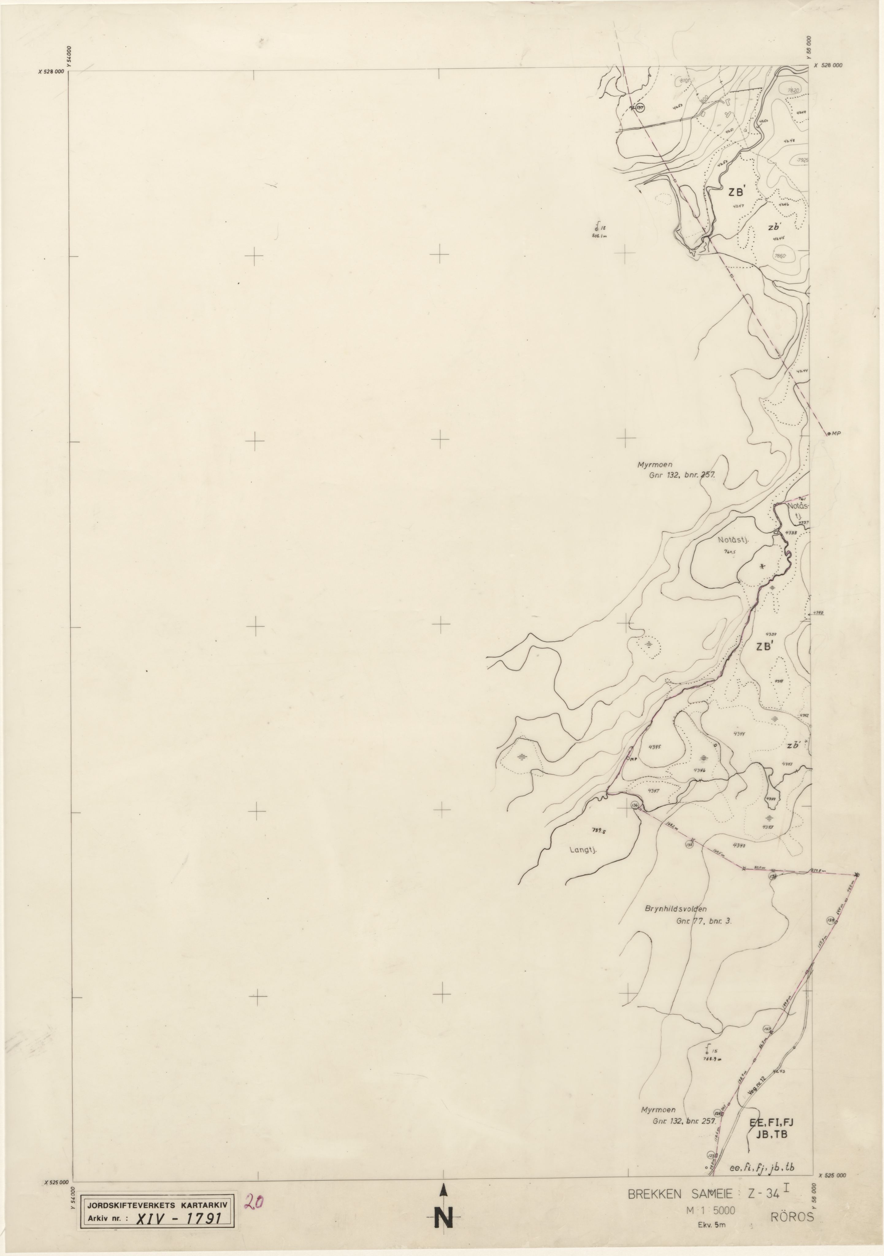 Jordskifteverkets kartarkiv, RA/S-3929/T, 1859-1988, p. 2830