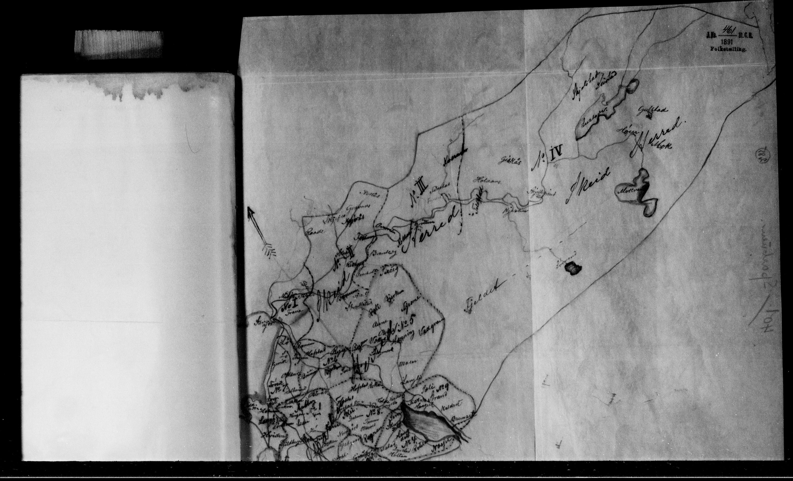 RA, 1891 census for 1732 Skei, 1891, p. 6