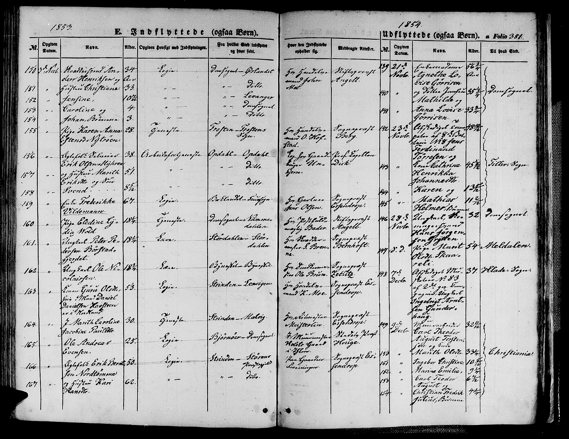 Ministerialprotokoller, klokkerbøker og fødselsregistre - Sør-Trøndelag, SAT/A-1456/602/L0137: Parish register (copy) no. 602C05, 1846-1856, p. 381