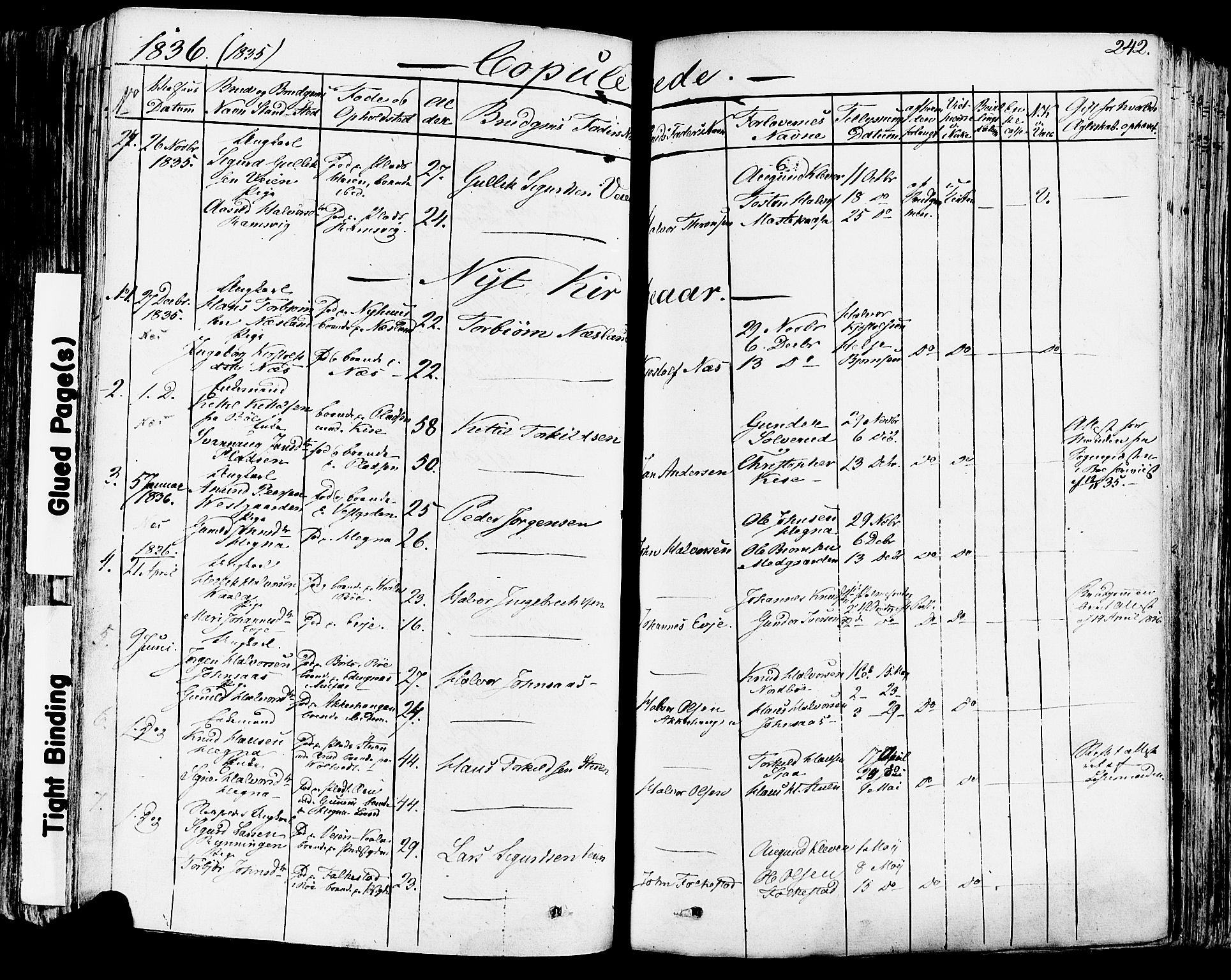 Sauherad kirkebøker, SAKO/A-298/F/Fa/L0006: Parish register (official) no. I 6, 1827-1850, p. 242