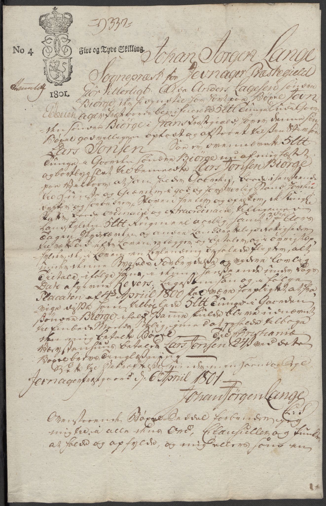 Riksarkivets diplomsamling, RA/EA-5965/F15/L0014: Prestearkiv - Oppland, 1696-1879, p. 170