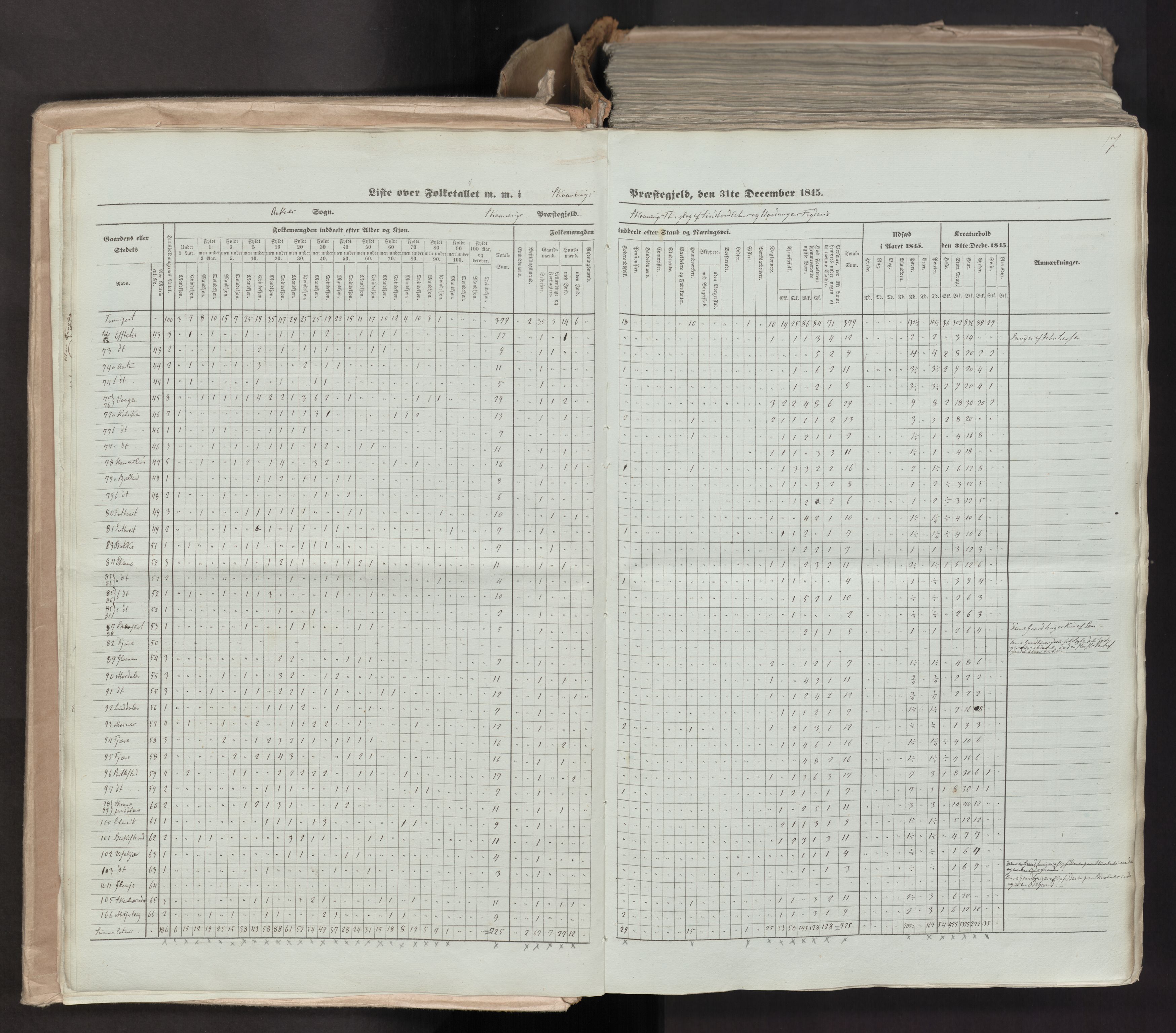 RA, Census 1845, vol. 7: Søndre Bergenhus amt og Nordre Bergenhus amt, 1845, p. 17