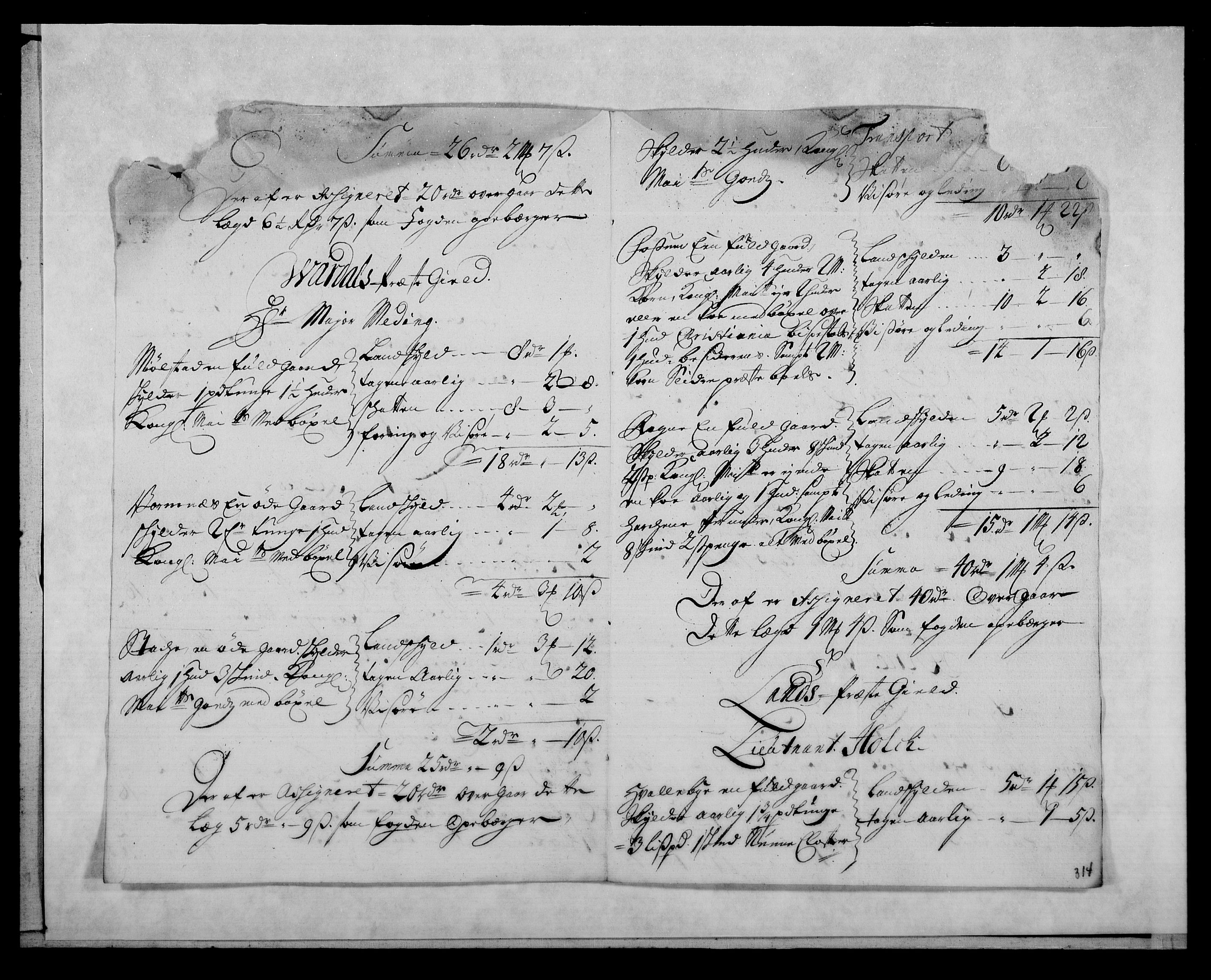 Rentekammeret inntil 1814, Reviderte regnskaper, Fogderegnskap, AV/RA-EA-4092/R18/L1328: Fogderegnskap Hadeland, Toten og Valdres, 1723, p. 332