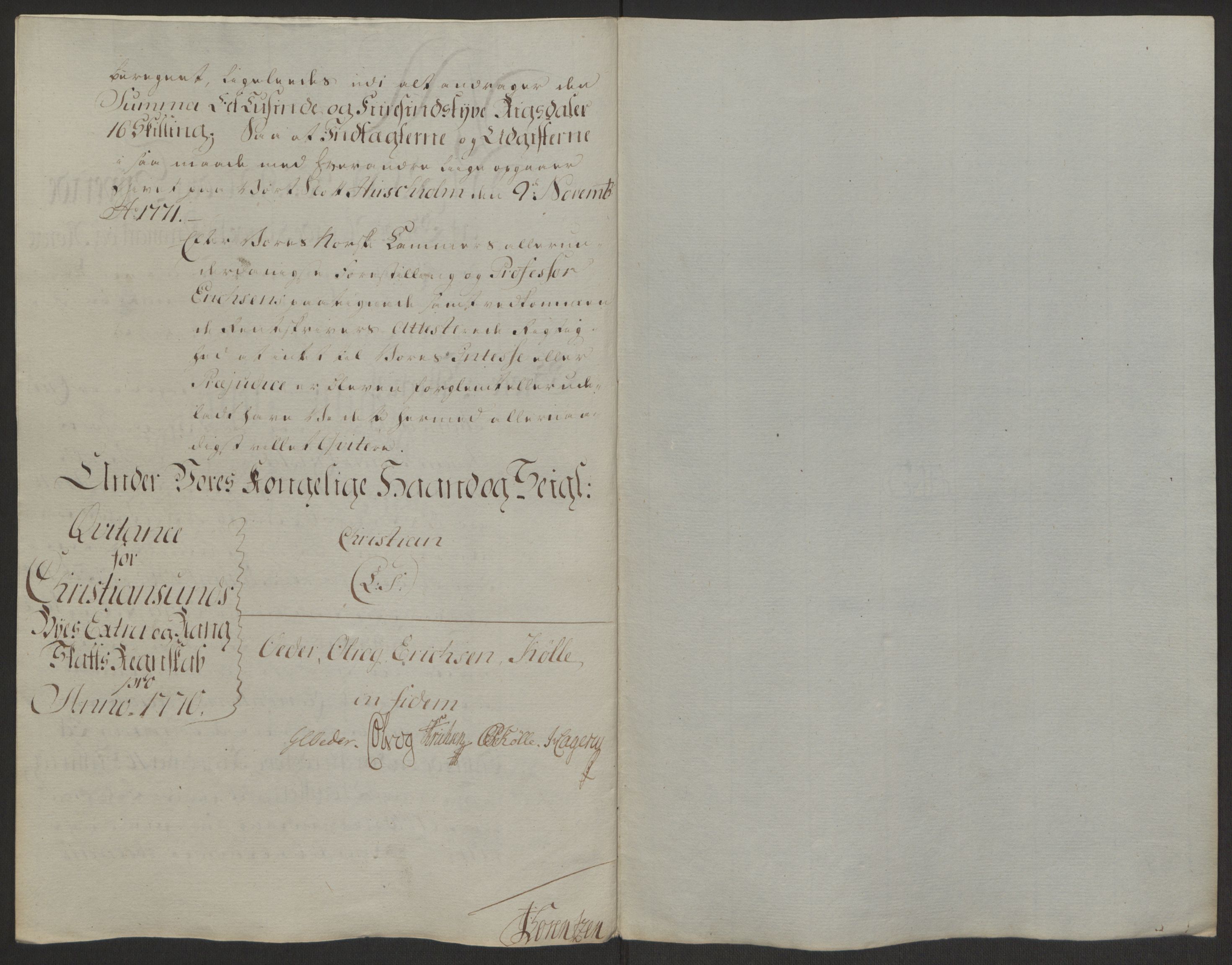 Rentekammeret inntil 1814, Reviderte regnskaper, Byregnskaper, AV/RA-EA-4066/R/Rr/L0495/0004: [R1] Kontribusjonsregnskap / Ekstraskatt, 1762-1772, p. 231