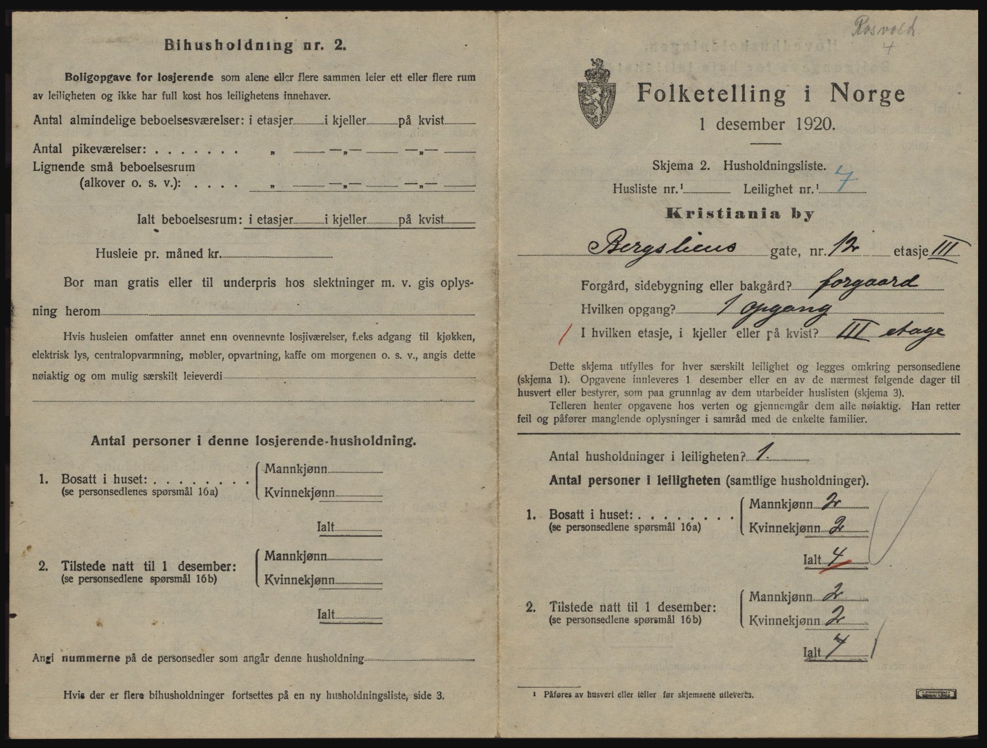 SAO, 1920 census for Kristiania, 1920, p. 4480