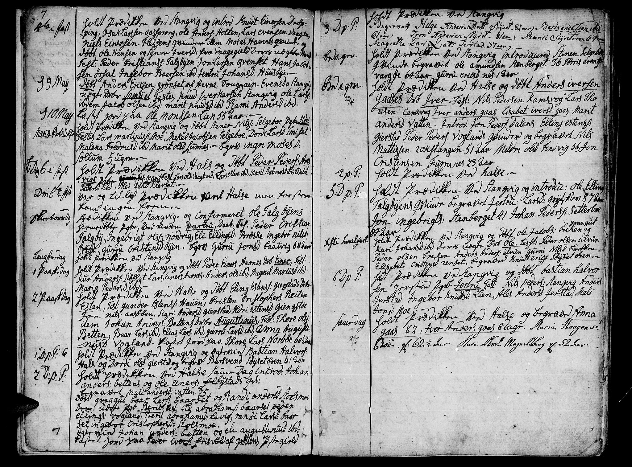 Ministerialprotokoller, klokkerbøker og fødselsregistre - Møre og Romsdal, SAT/A-1454/592/L1022: Parish register (official) no. 592A01, 1784-1819, p. 7