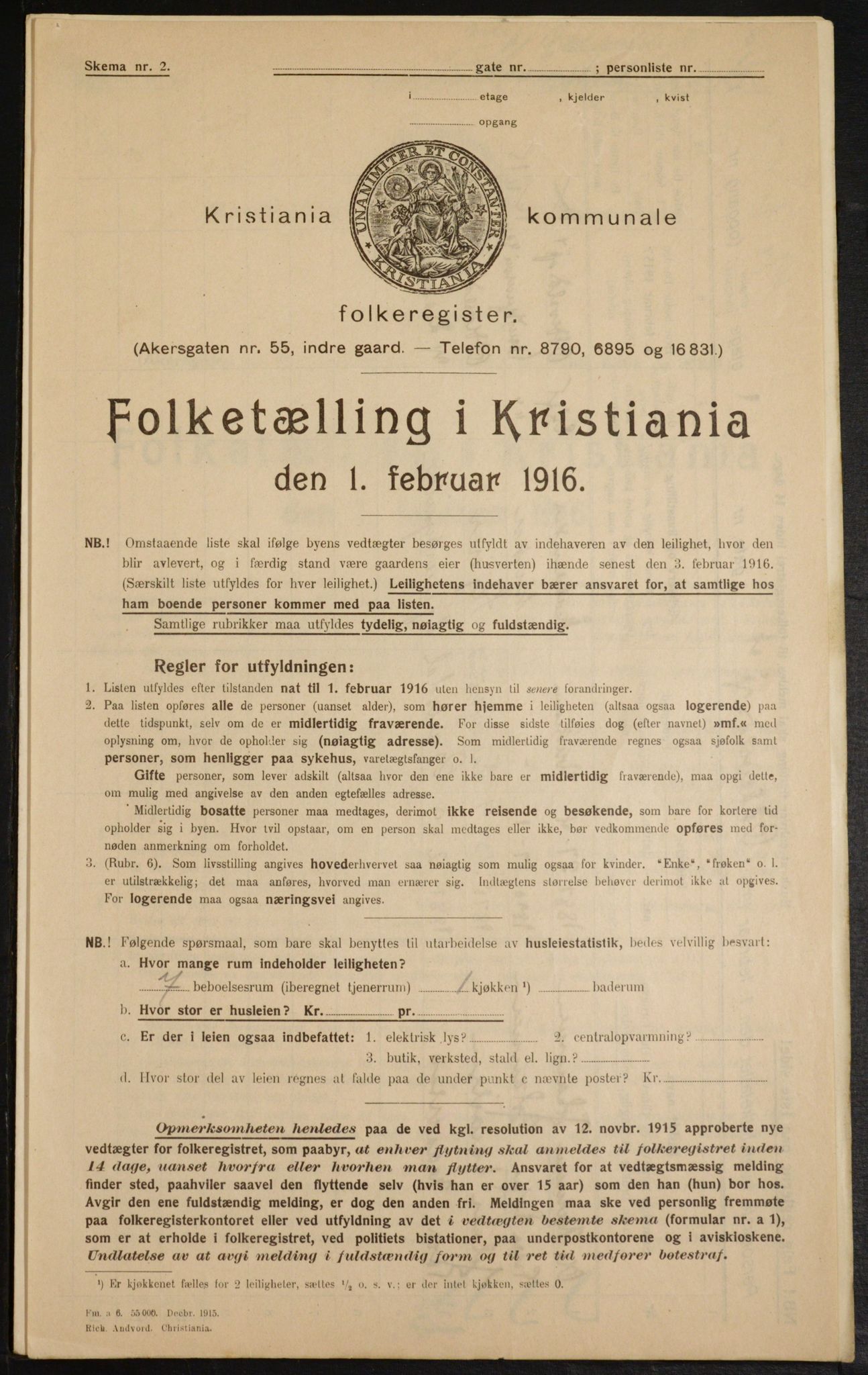 OBA, Municipal Census 1916 for Kristiania, 1916, p. 76242