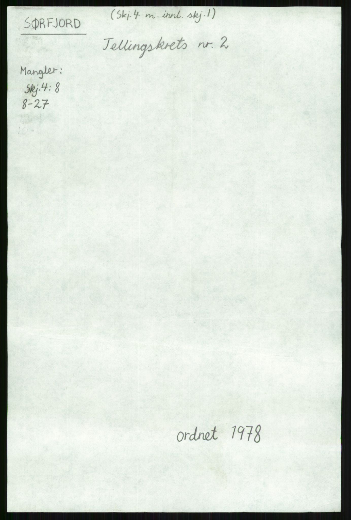 SATØ, 1920 census for Sørfjord, 1920, p. 749