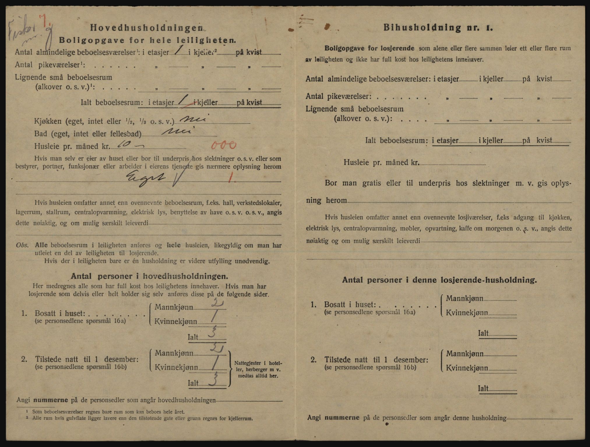 SATØ, 1920 census for Tromsø, 1920, p. 2688