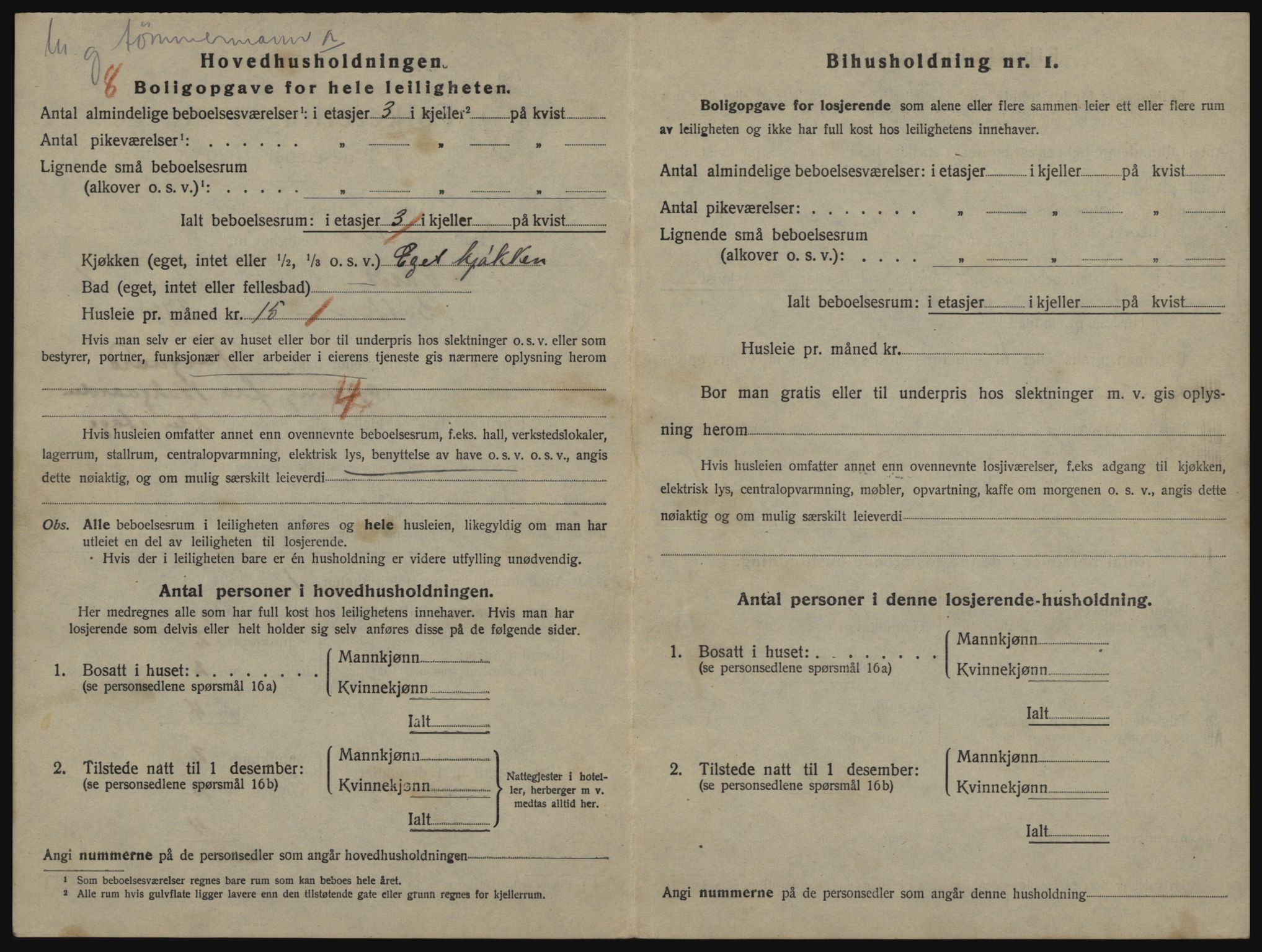 SATØ, 1920 census for Vardø, 1920, p. 2318