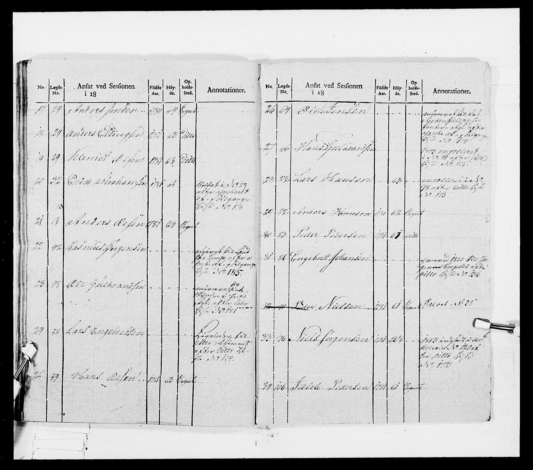 Generalitets- og kommissariatskollegiet, Det kongelige norske kommissariatskollegium, AV/RA-EA-5420/E/Eh/L0041: 1. Akershusiske nasjonale infanteriregiment, 1804-1808, p. 303