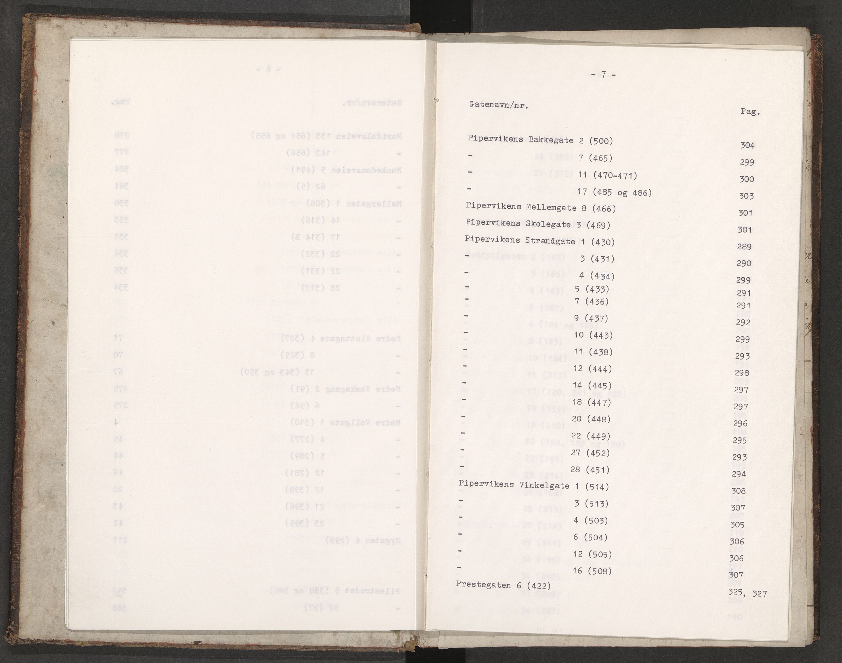 Norges brannkasse, branntakster Oslo, AV/SAO-A-11402/F/Fa/L0003: Branntakstprotokoll, 1807