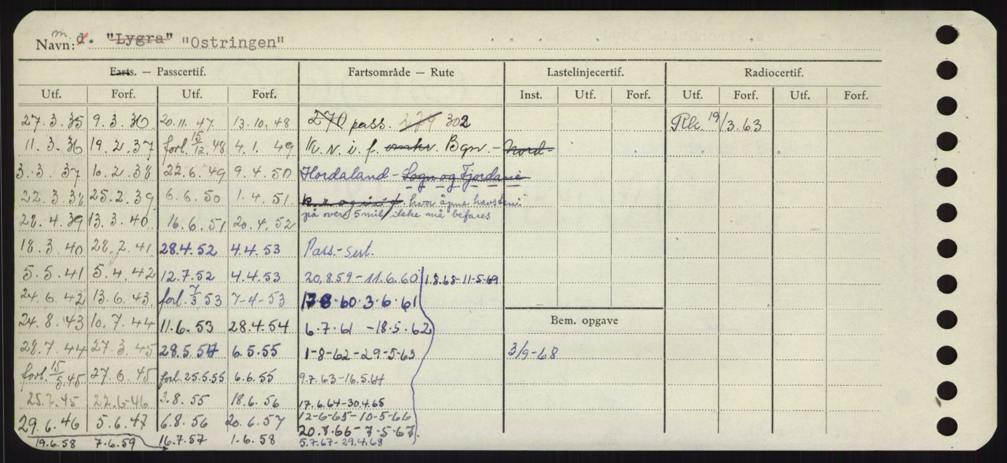 Sjøfartsdirektoratet med forløpere, Skipsmålingen, RA/S-1627/H/Hd/L0028: Fartøy, O, p. 496