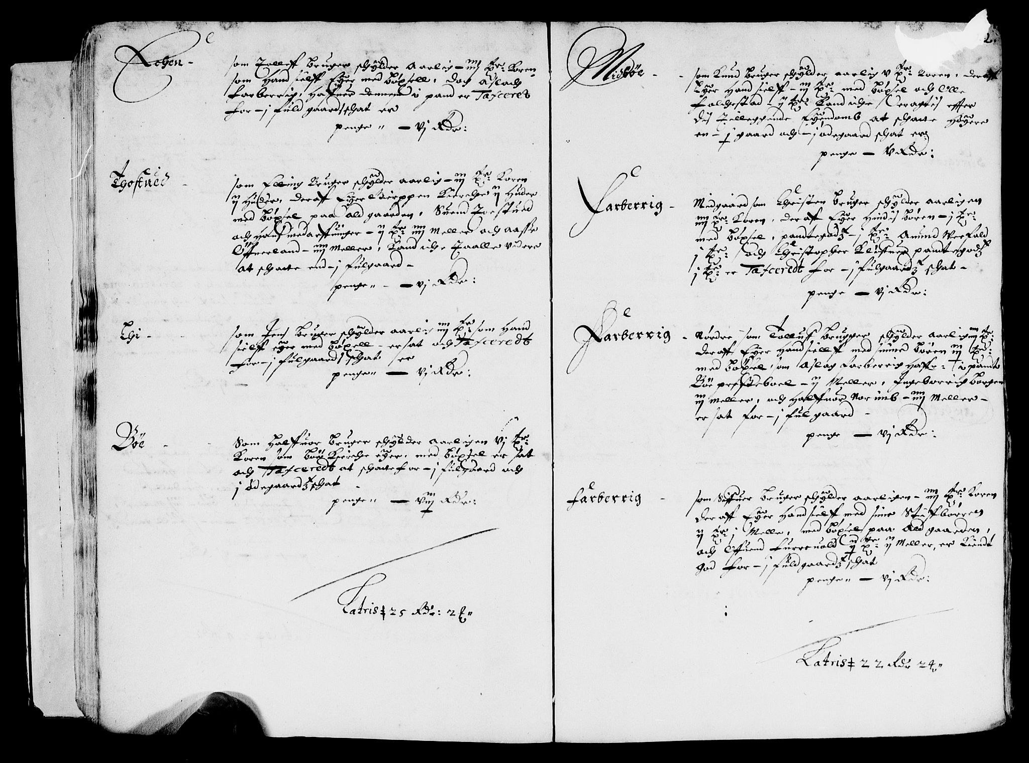 Rentekammeret inntil 1814, Reviderte regnskaper, Lensregnskaper, AV/RA-EA-5023/R/Rb/Rbp/L0044: Bratsberg len, 1657-1658