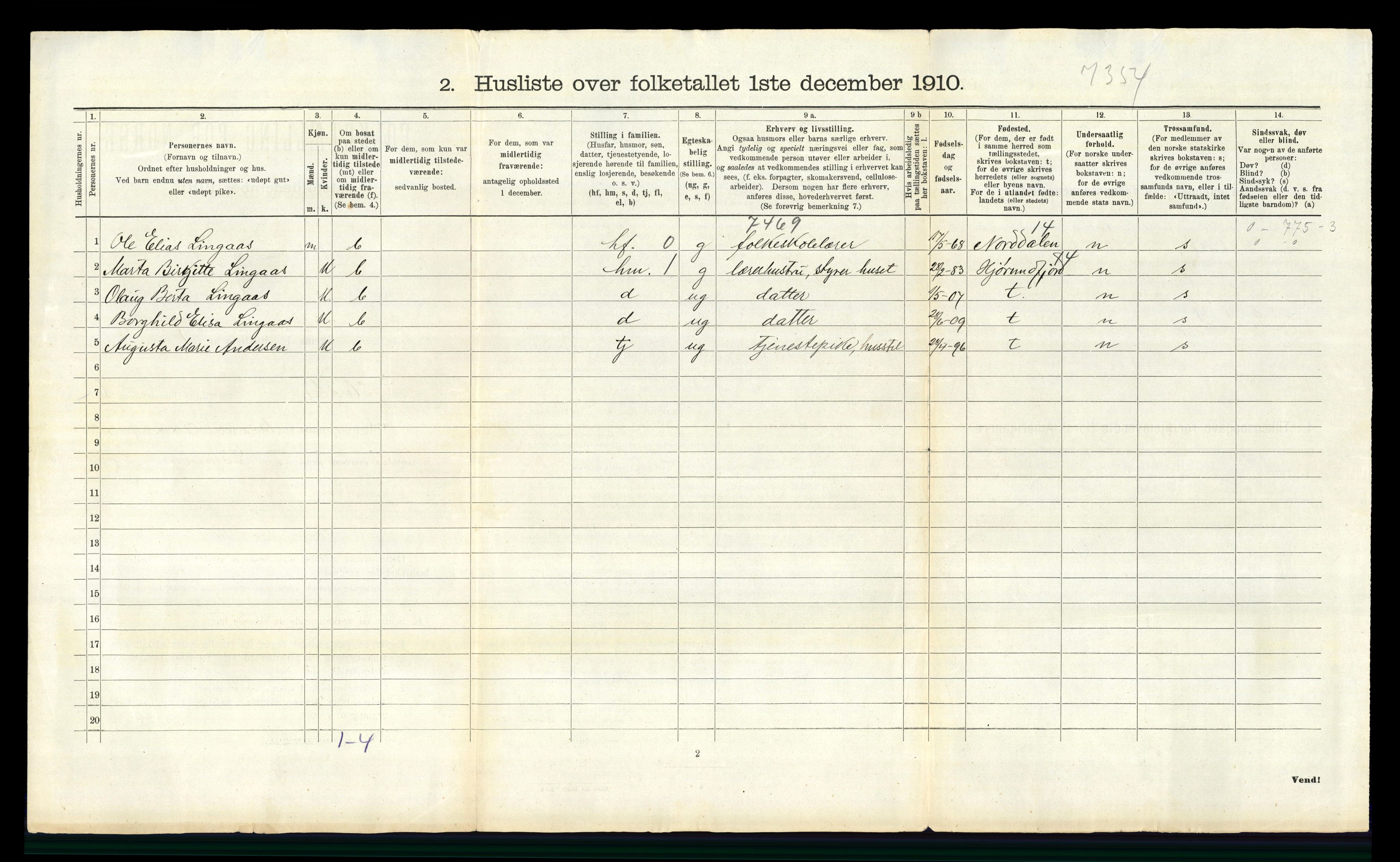 RA, 1910 census for Hvaler, 1910, p. 839