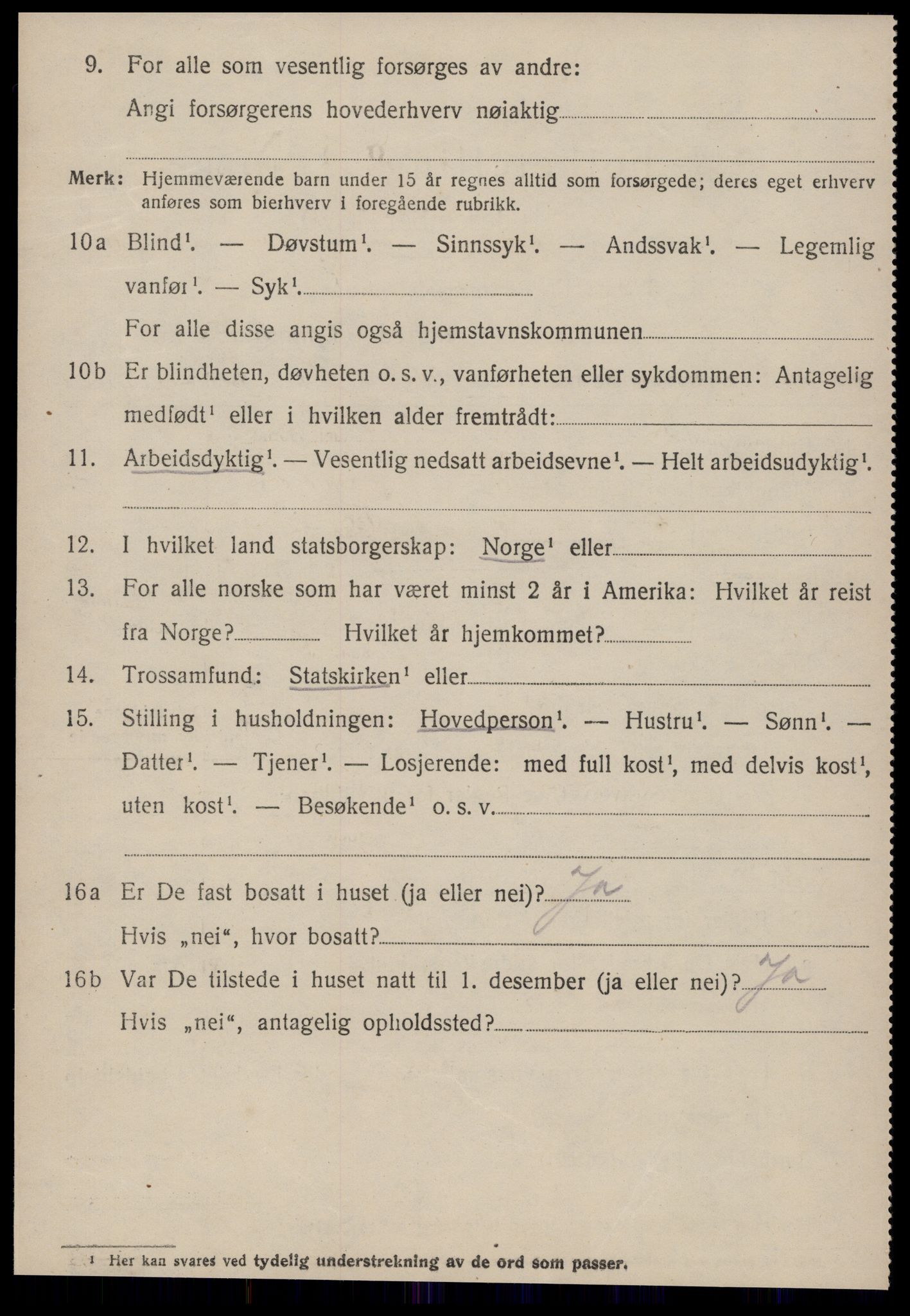 SAT, 1920 census for Øre, 1920, p. 2724