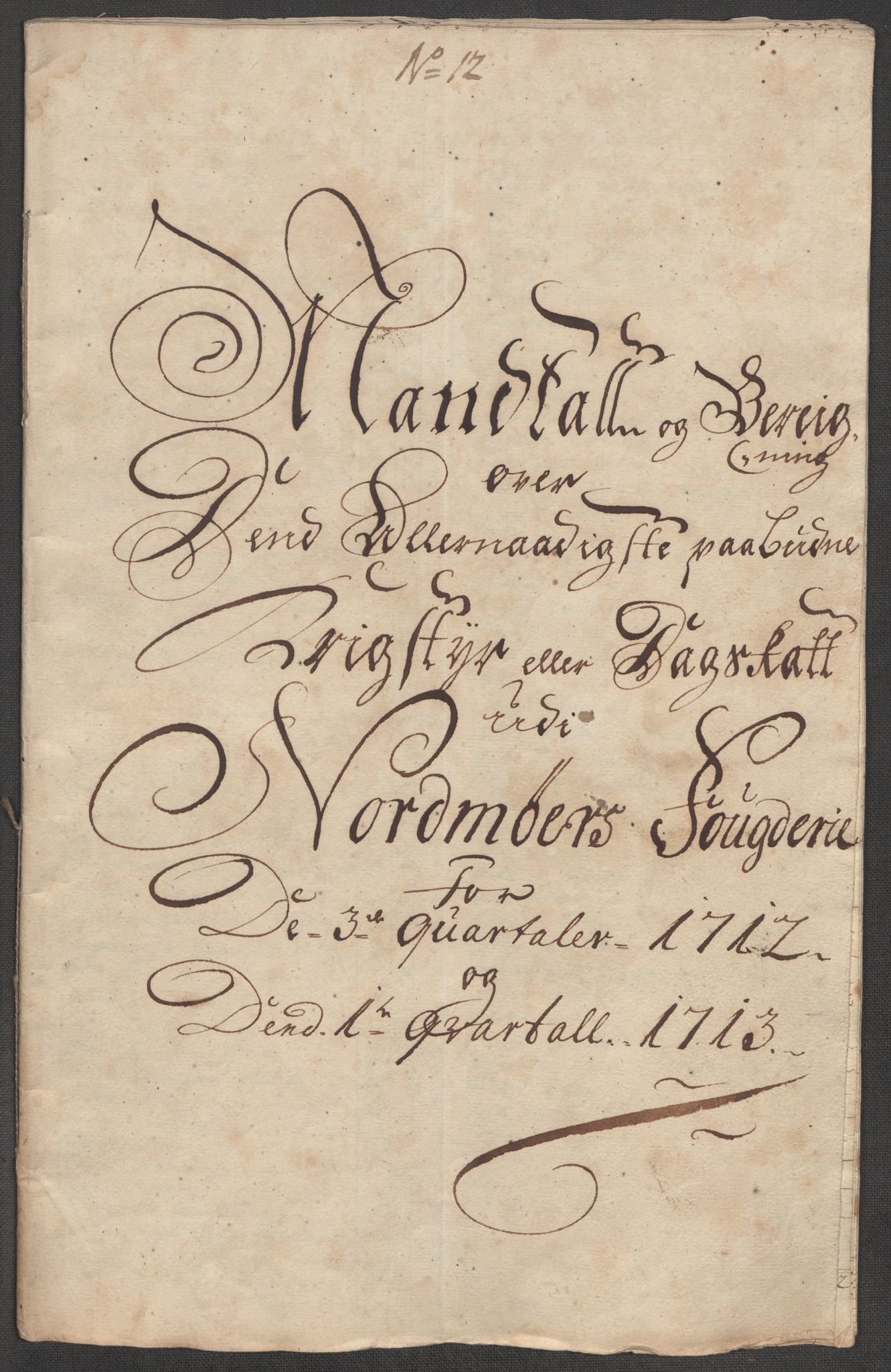 Rentekammeret inntil 1814, Reviderte regnskaper, Fogderegnskap, RA/EA-4092/R56/L3747: Fogderegnskap Nordmøre, 1713, p. 111