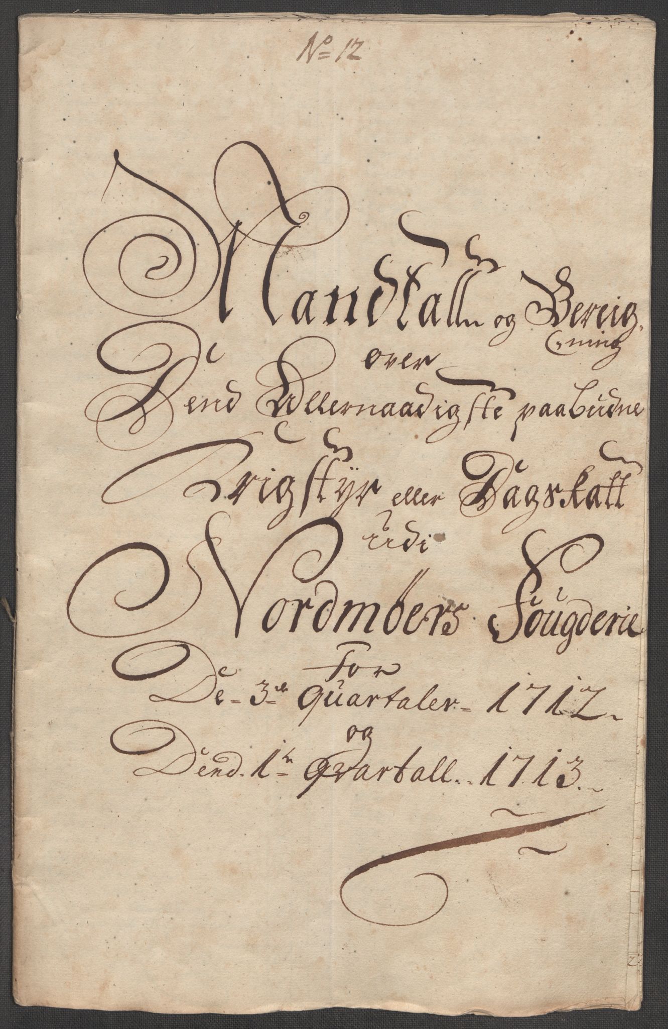 Rentekammeret inntil 1814, Reviderte regnskaper, Fogderegnskap, AV/RA-EA-4092/R56/L3747: Fogderegnskap Nordmøre, 1713, p. 111