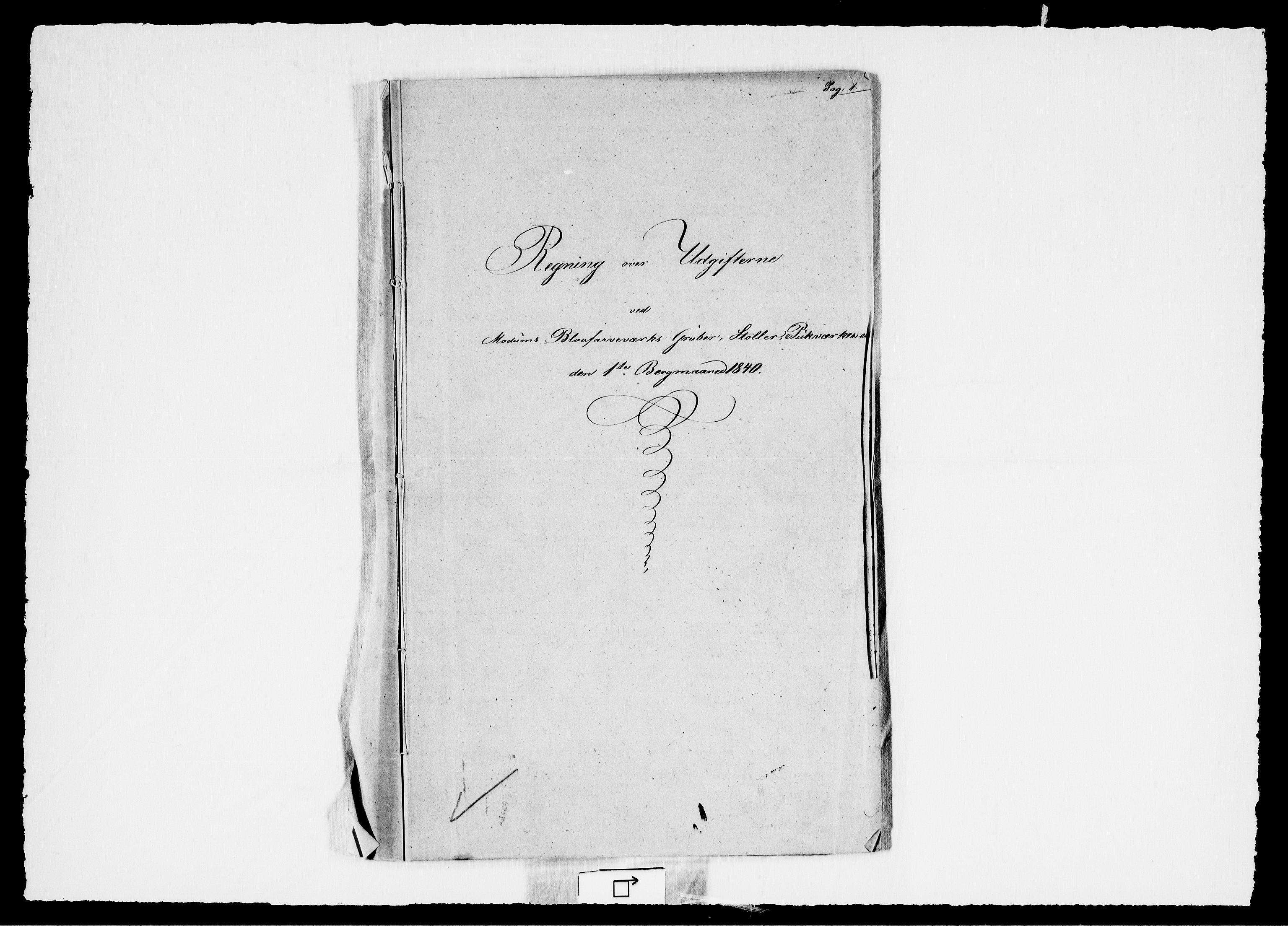 Modums Blaafarveværk, RA/PA-0157/G/Gd/Gdd/L0266/0001: -- / Regning over gruver pukkverk m.v., 1840-1841, p. 2
