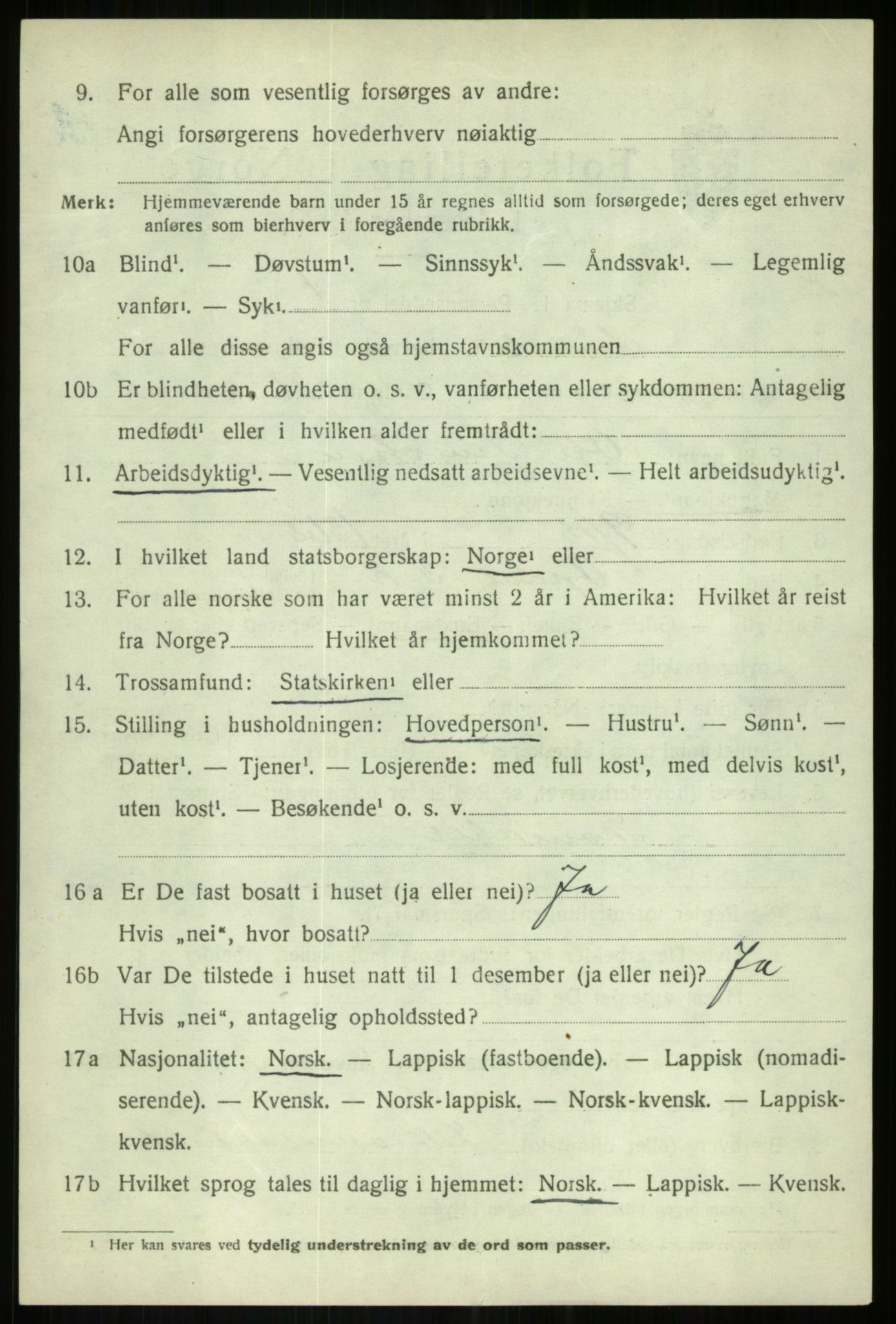 SATØ, 1920 census for Målselv, 1920, p. 5476