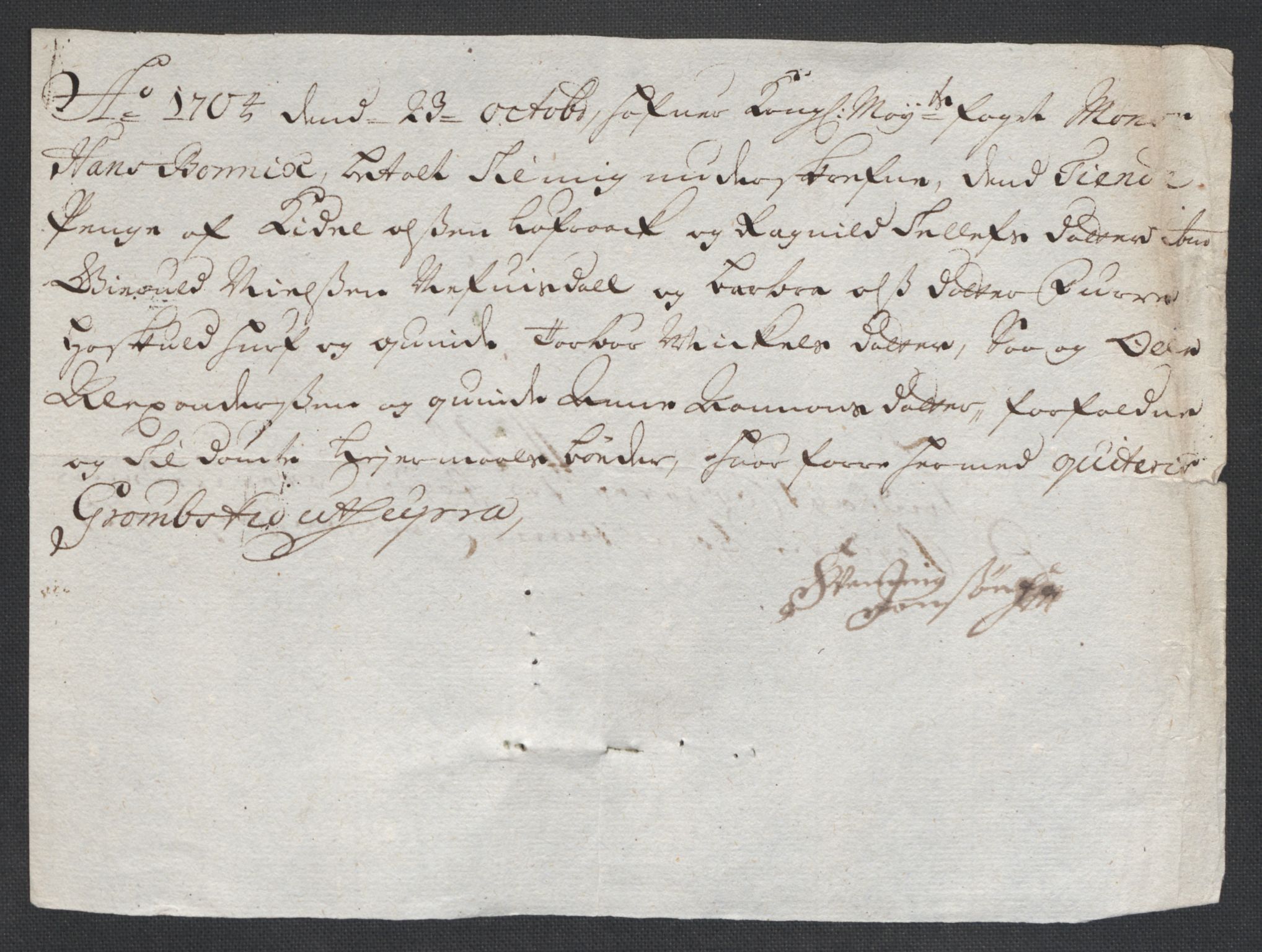 Rentekammeret inntil 1814, Reviderte regnskaper, Fogderegnskap, RA/EA-4092/R39/L2317: Fogderegnskap Nedenes, 1704-1705, p. 89