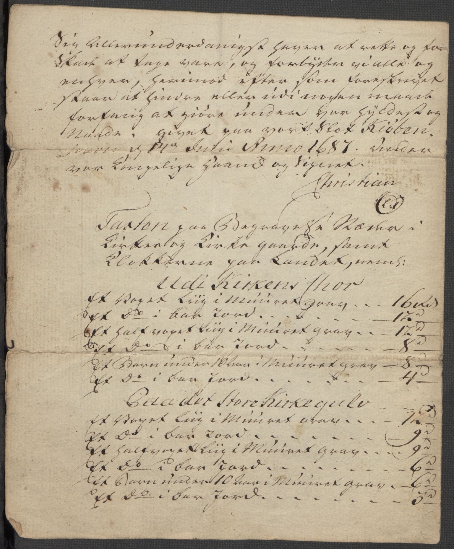 Riksarkivets diplomsamling, AV/RA-EA-5965/F15/L0006: Prestearkiv - Akershus, 1593-1865, p. 28