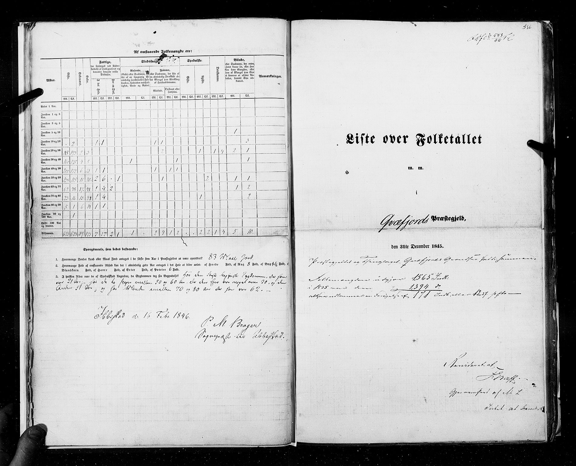 RA, Census 1845, vol. 9C: Finnmarken amt, 1845, p. 536