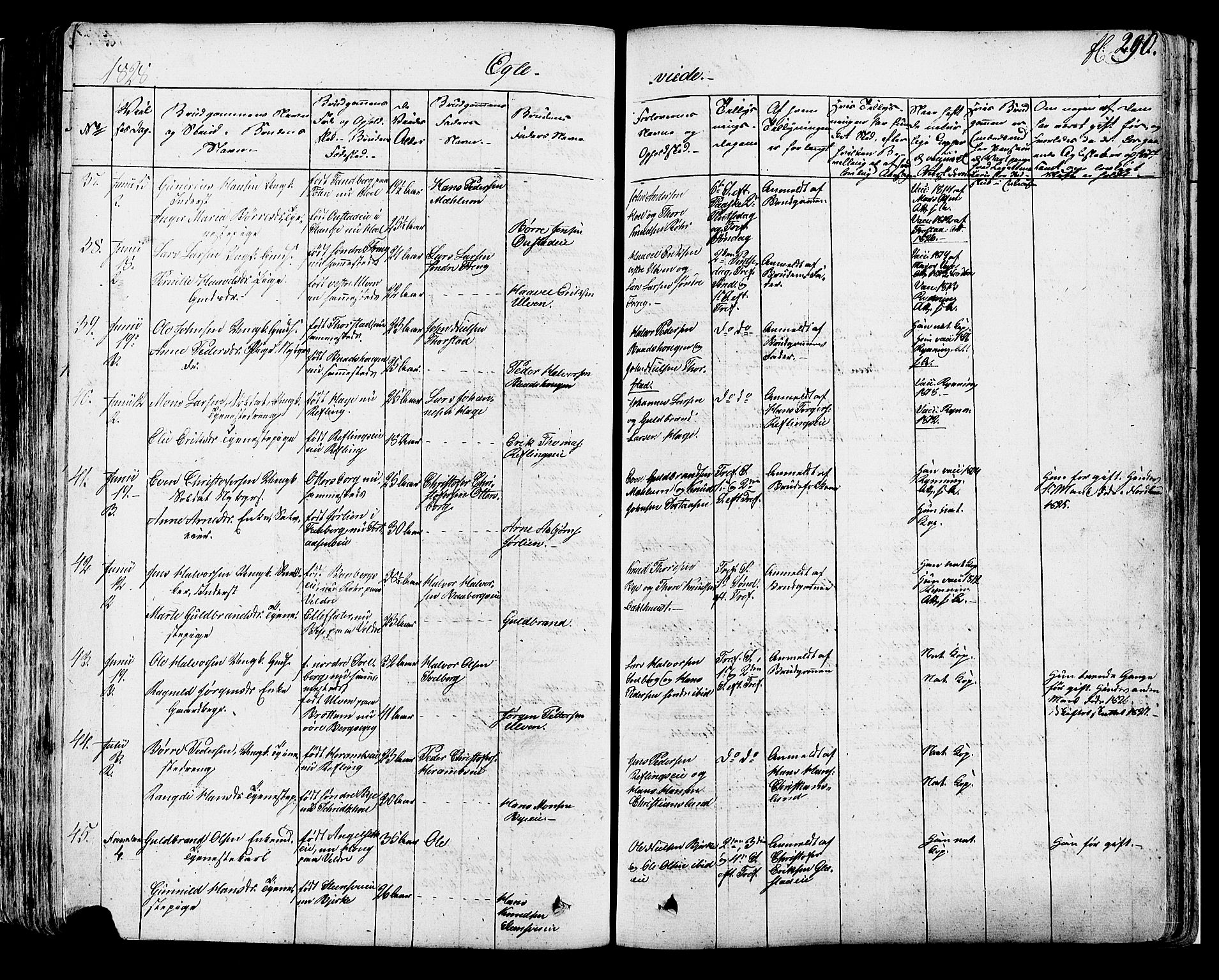 Ringsaker prestekontor, AV/SAH-PREST-014/K/Ka/L0007: Parish register (official) no. 7A, 1826-1837, p. 290