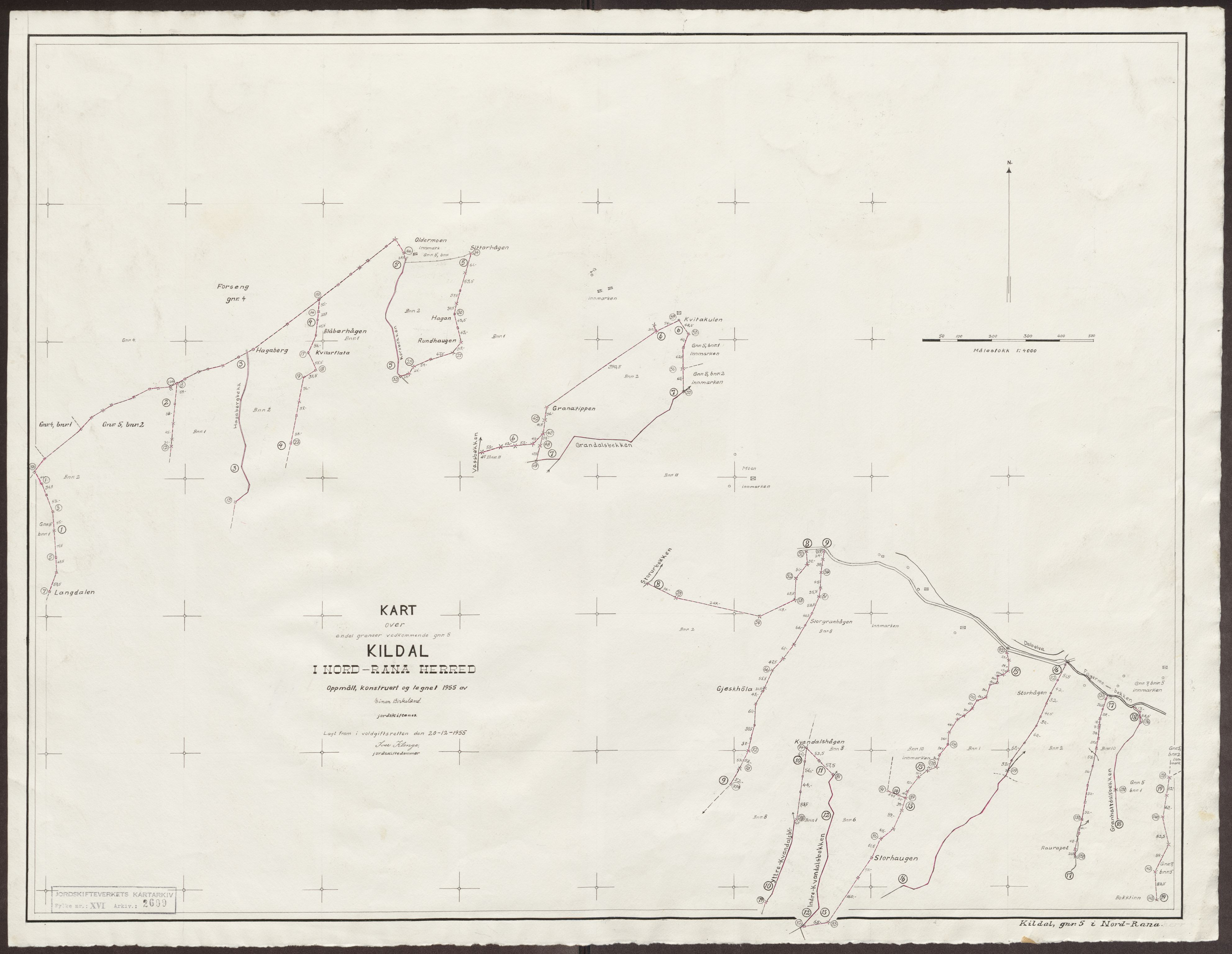 Jordskifteverkets kartarkiv, AV/RA-S-3929/T, 1859-1988, p. 3331
