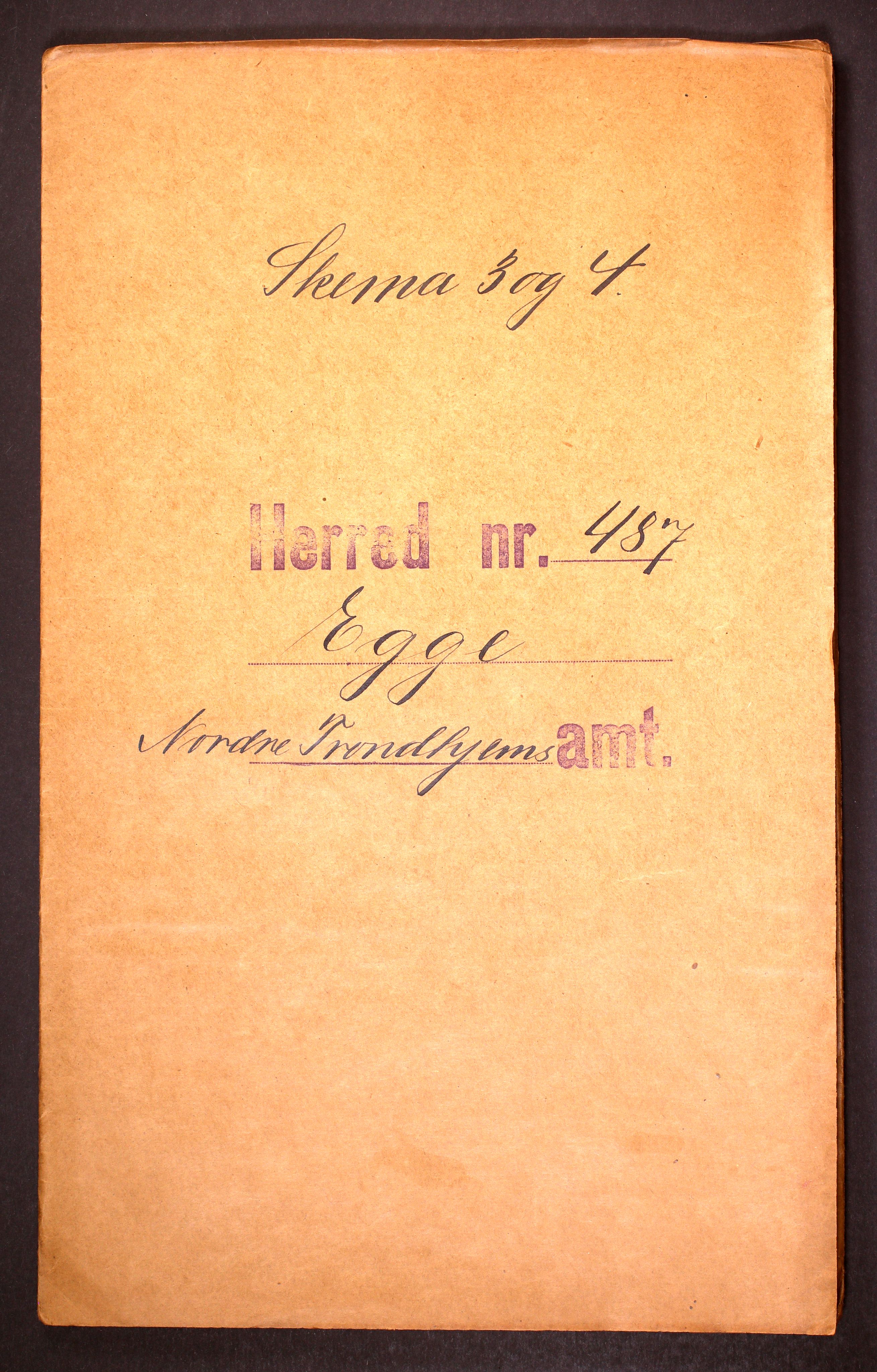 RA, 1910 census for Egge, 1910, p. 1